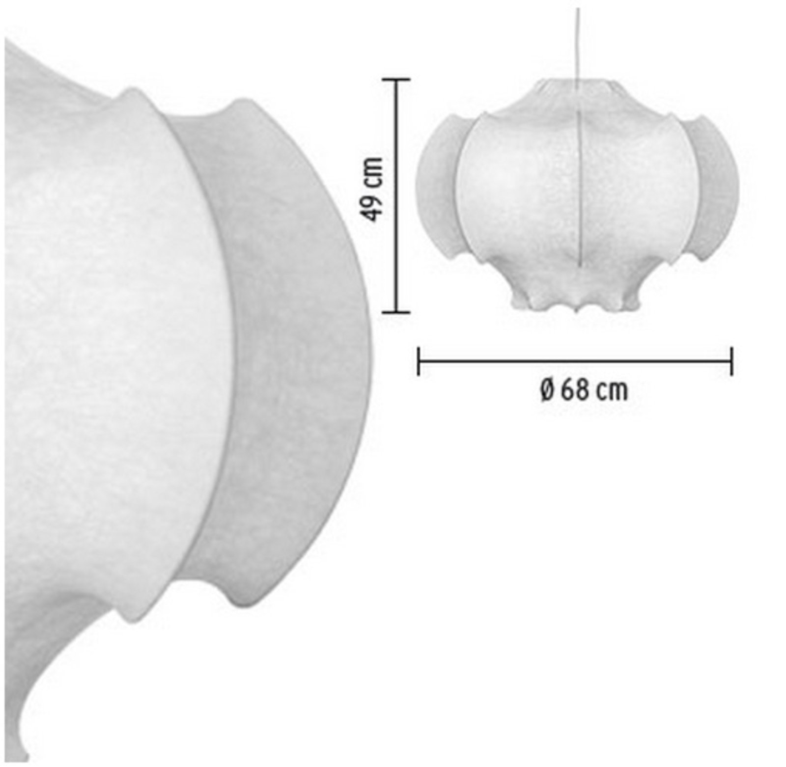 Viscontea Taklampa - Flos