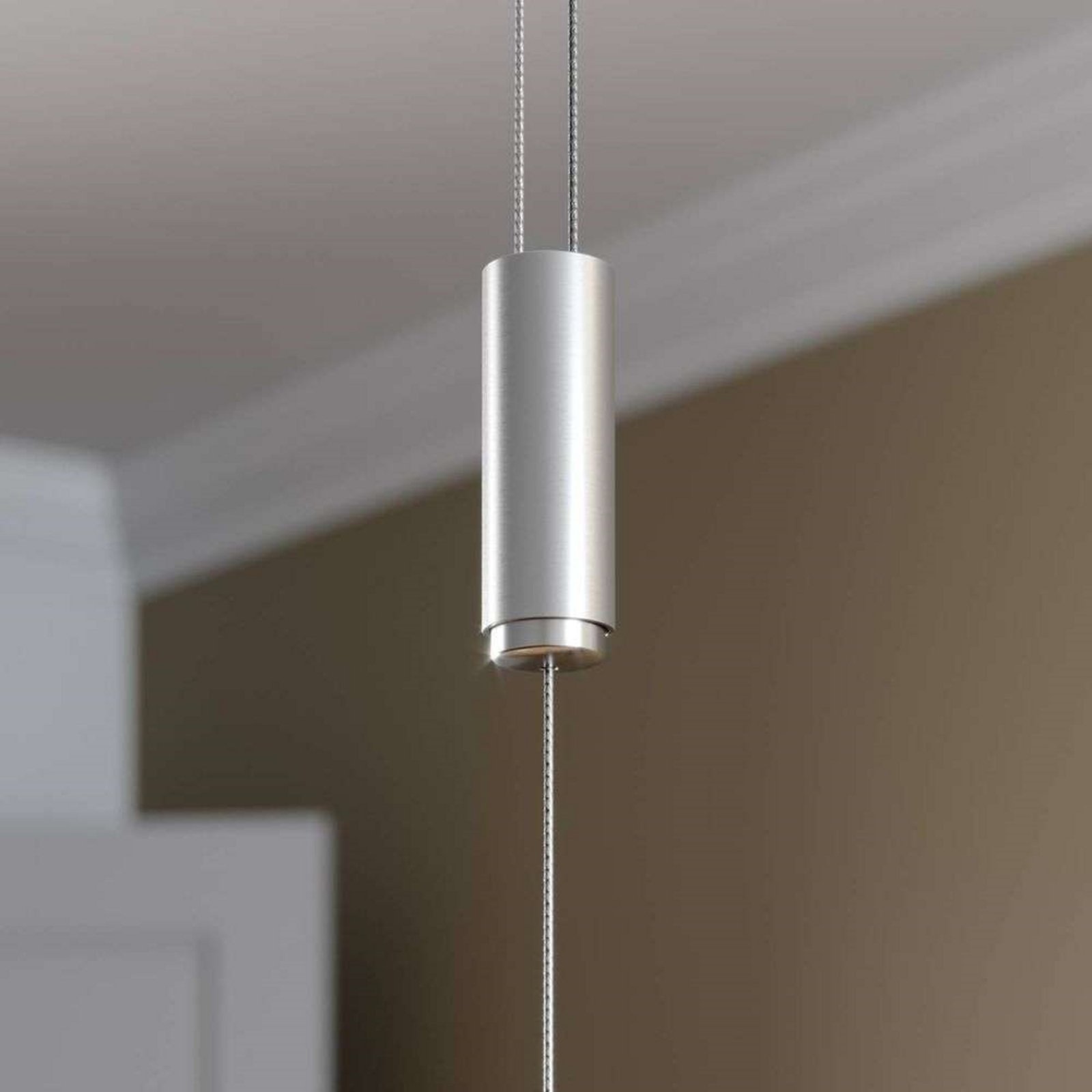 Arnik Lustră Pendul L140 Nickel - Lucande