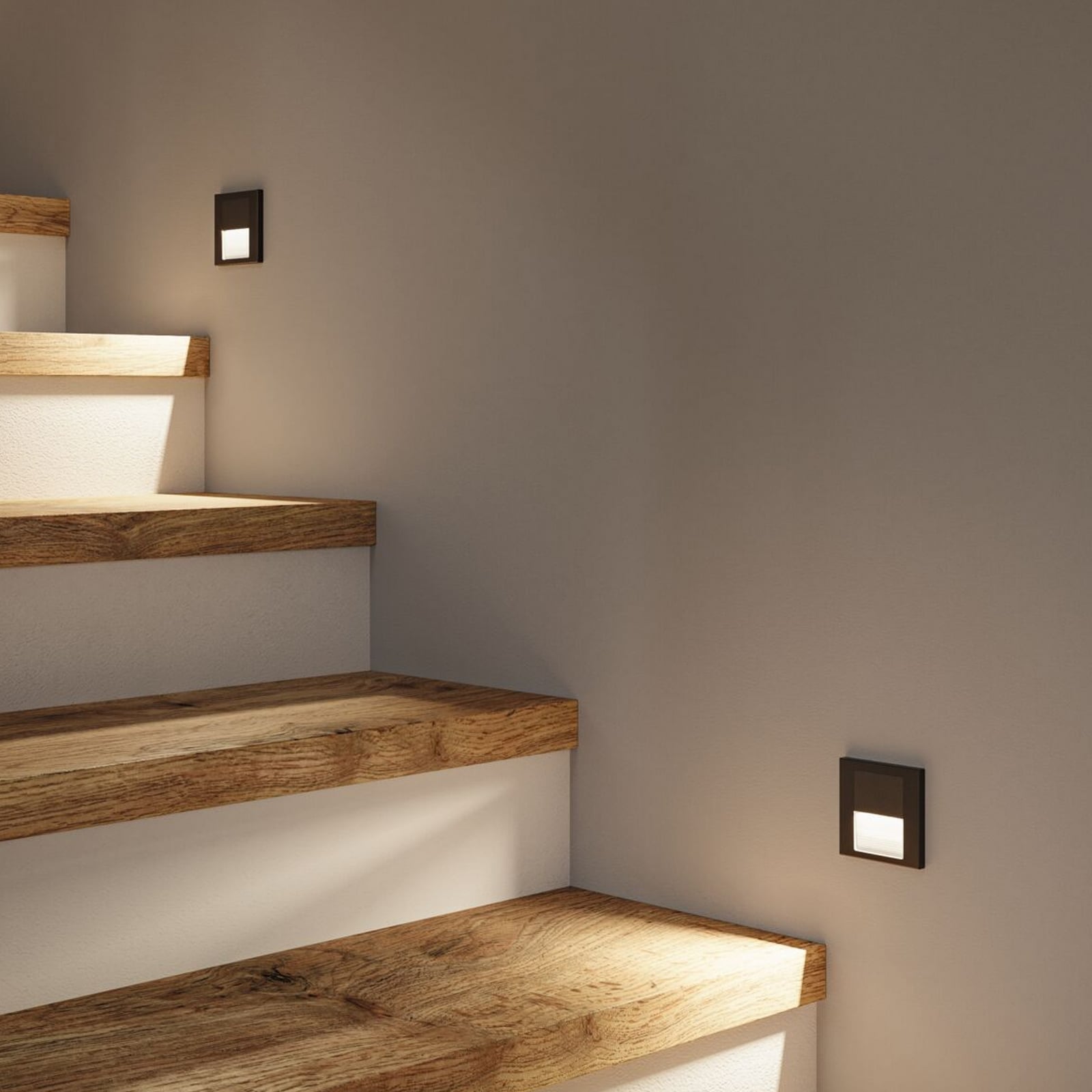 Paulmann Tsaro LED ugradbena zidna svjetiljka, crna plastika, 2700 K Paulmann Tsaro LED ugradbena zidna svjetiljka, crna plastika, 2700 K