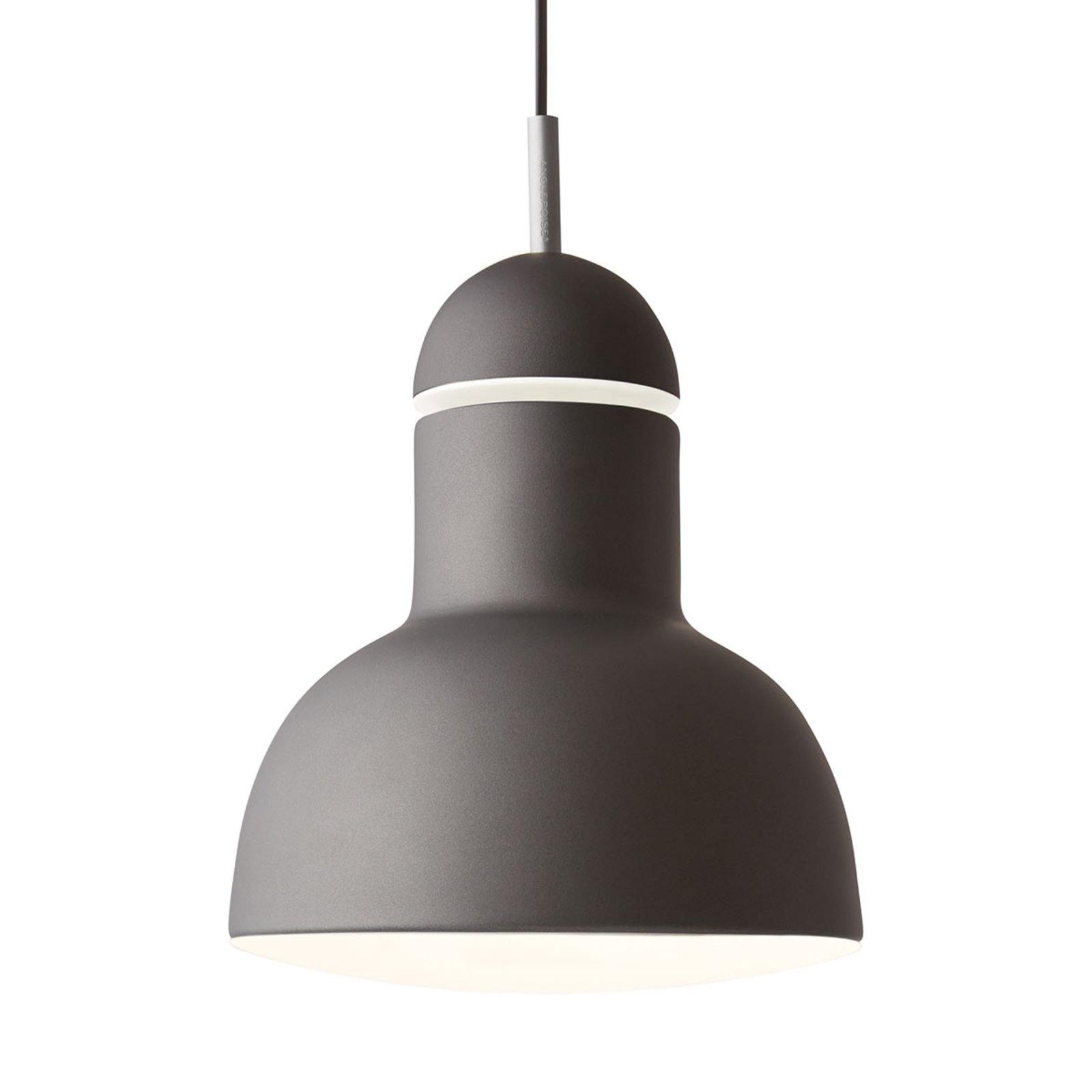 Anglepoise Type 75 Maxi pendant lamp graphite grey, for Living / Dining Room, aluminium, E27, 15 W, energy efficiency: A++, H: 26 cm