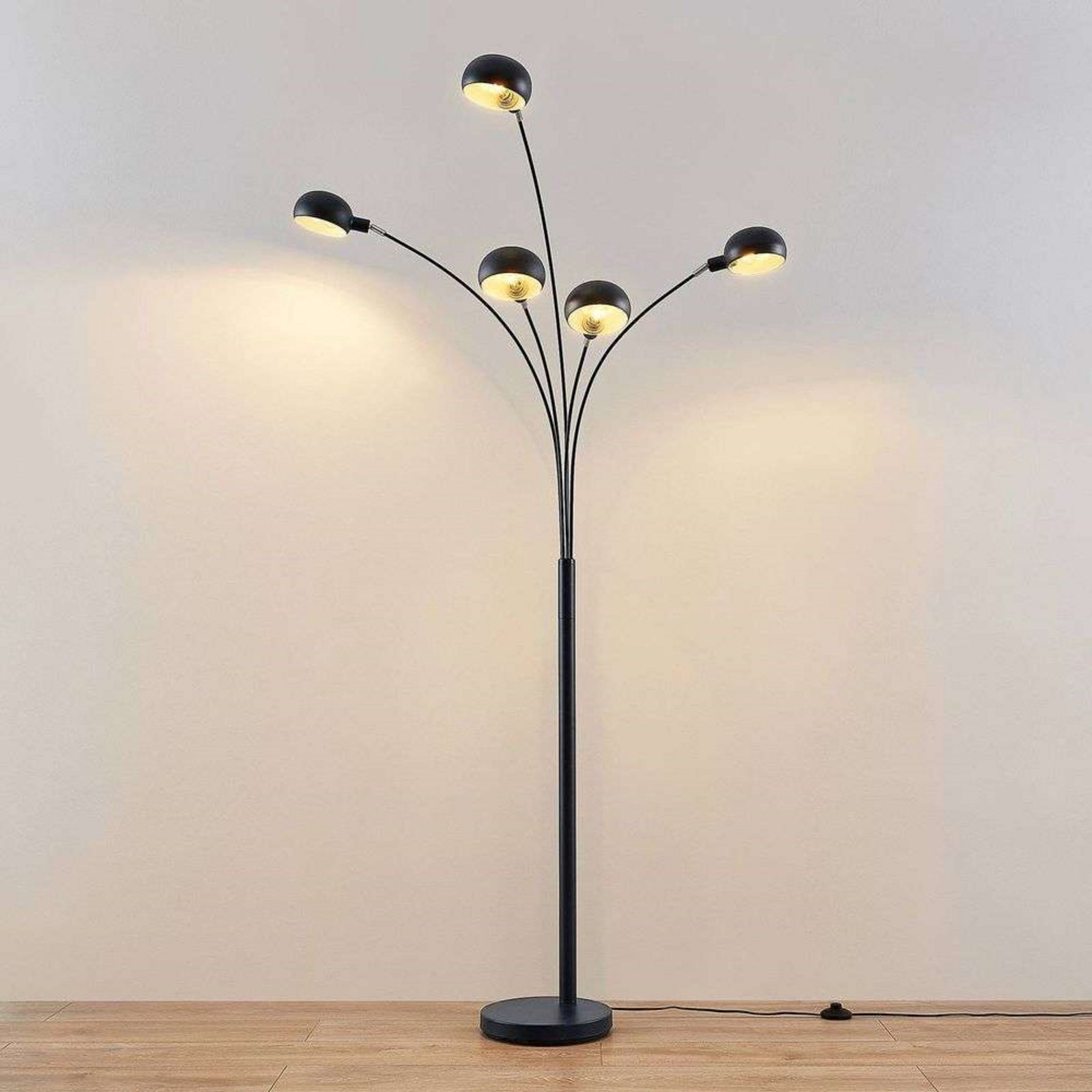 Jewa 5 Lampadar Black - Lindby