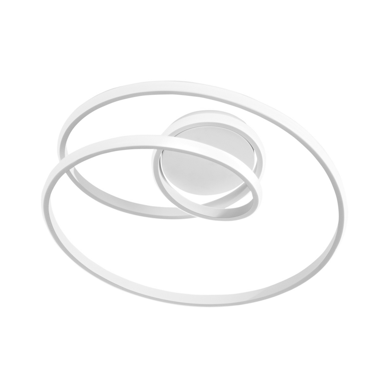 Luce Ambiente Design Plafonieră LED COASTER albă lungime 50 cm metal CCT - Camera de zi / sufragerie - Modern - Aluminiu