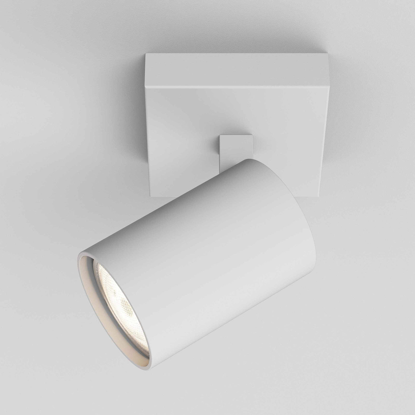 Astro Ascoli Single spot pour plafond blanc