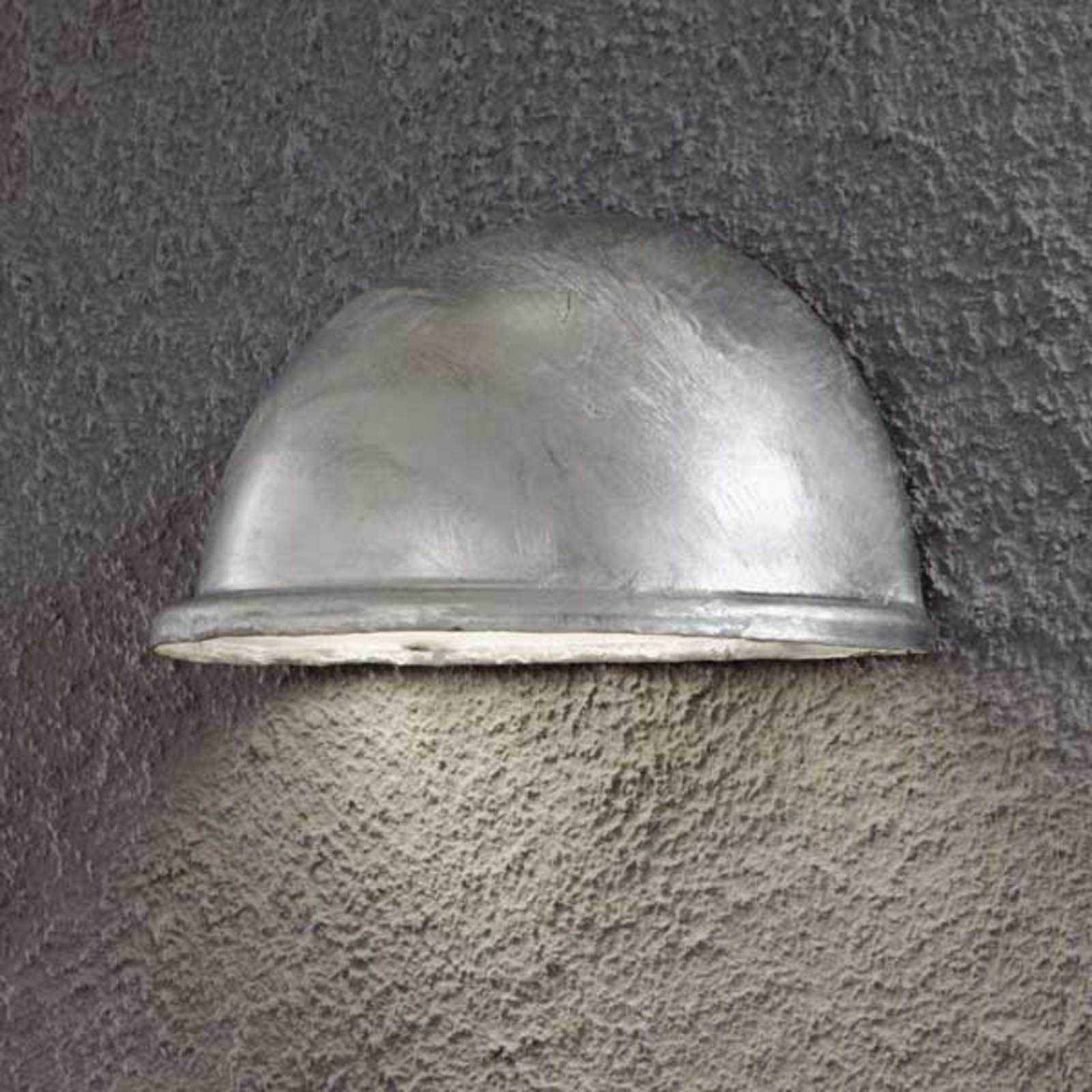 Torino outdoor wall light E14, galvanised zinc