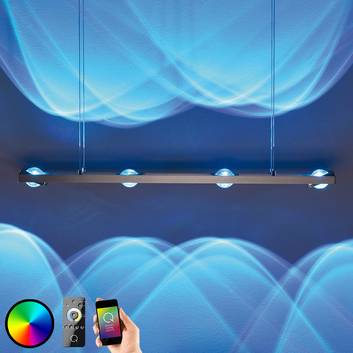 Fascinerende LED-pendellampe Fisheye fjernkontroll
