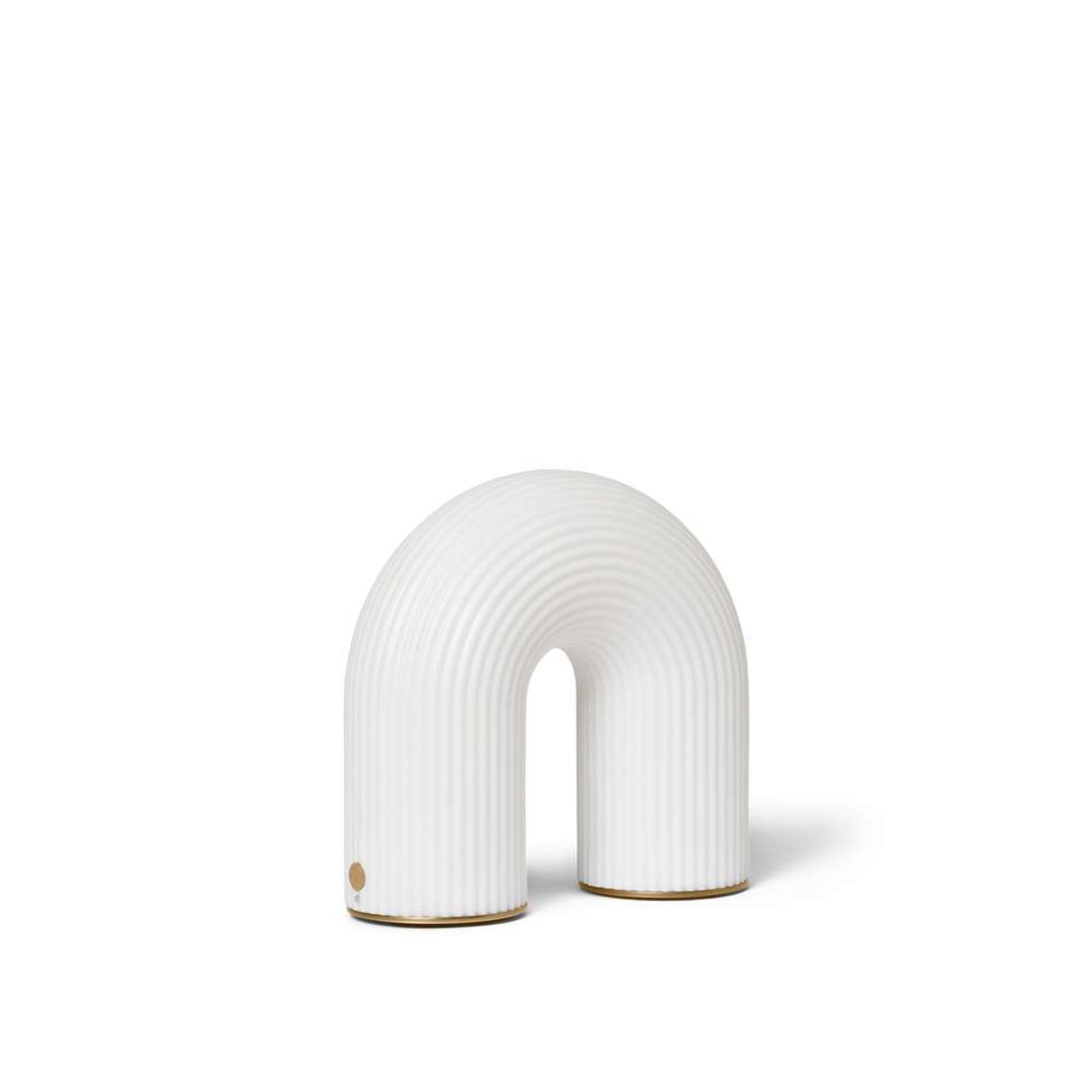 Vuelta Portable Bordslampa Vit ferm LIVING - Vardagsrum - Plast