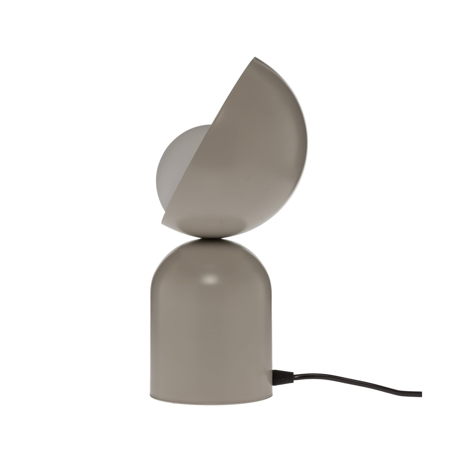 Laualamp Boto LN1, hall, teras/klaas, kõrgus 31 cm, G9 Laualamp Boto LN1, hall, teras/klaas, kõrgus 31 cm, G9