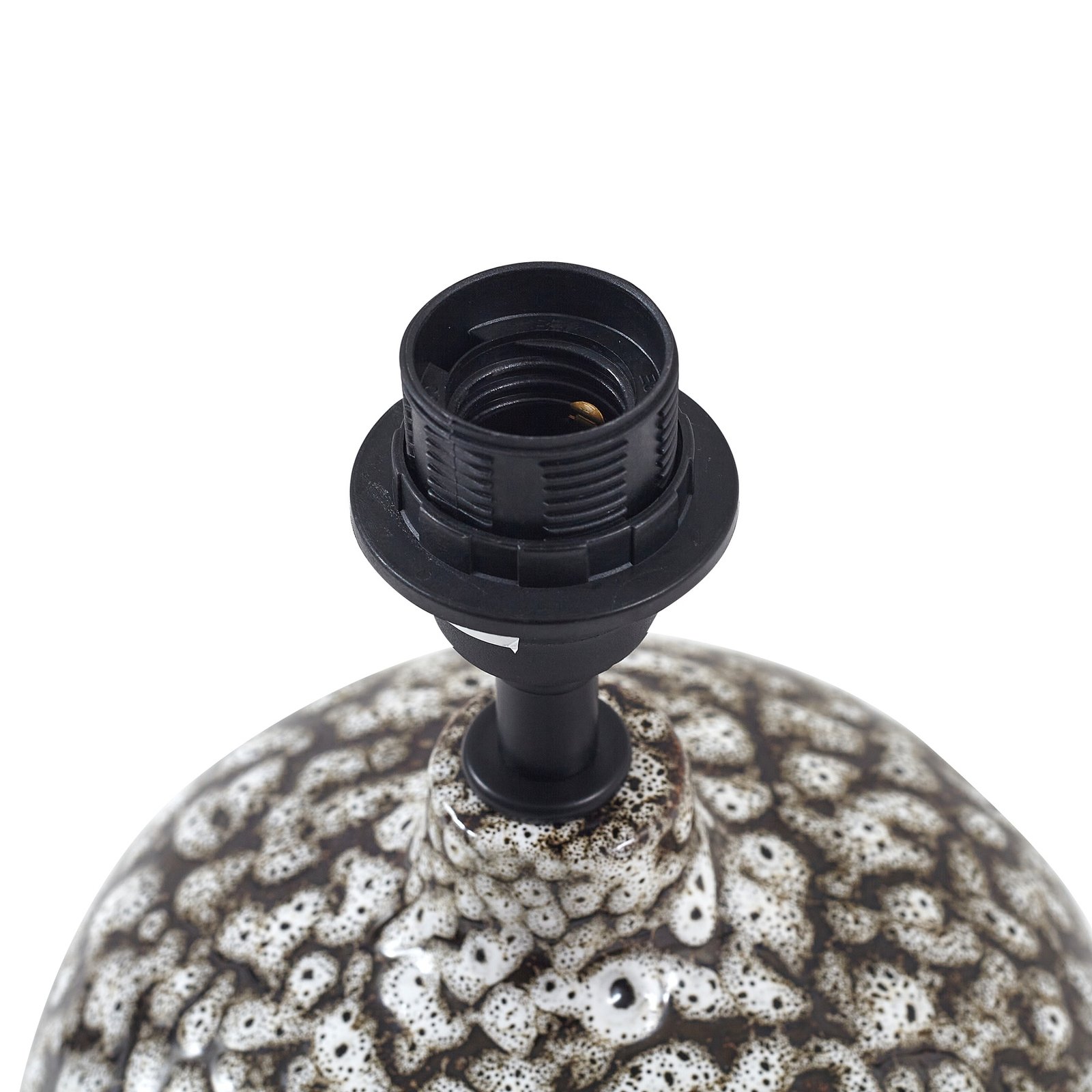 Thalassia Lampe de Table Ø26 Noir/Blanc - Lindby