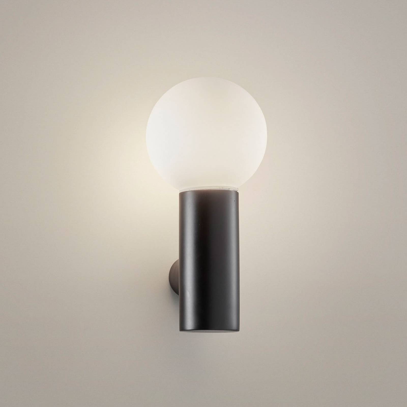 E-shop LEDS-C4 Mist kúpeľňové nástenné svetlo 1-pl čierna