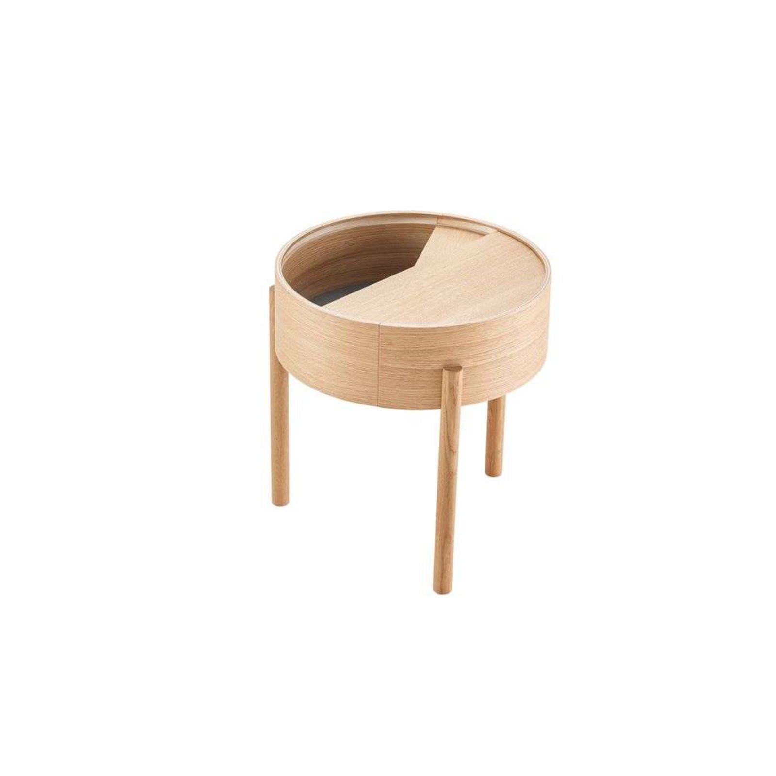 Arc Side Table Oiled Oak - Woud