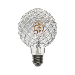 E27 3.8W LED-lamppu G95, 2700K, rakenne, kirkas