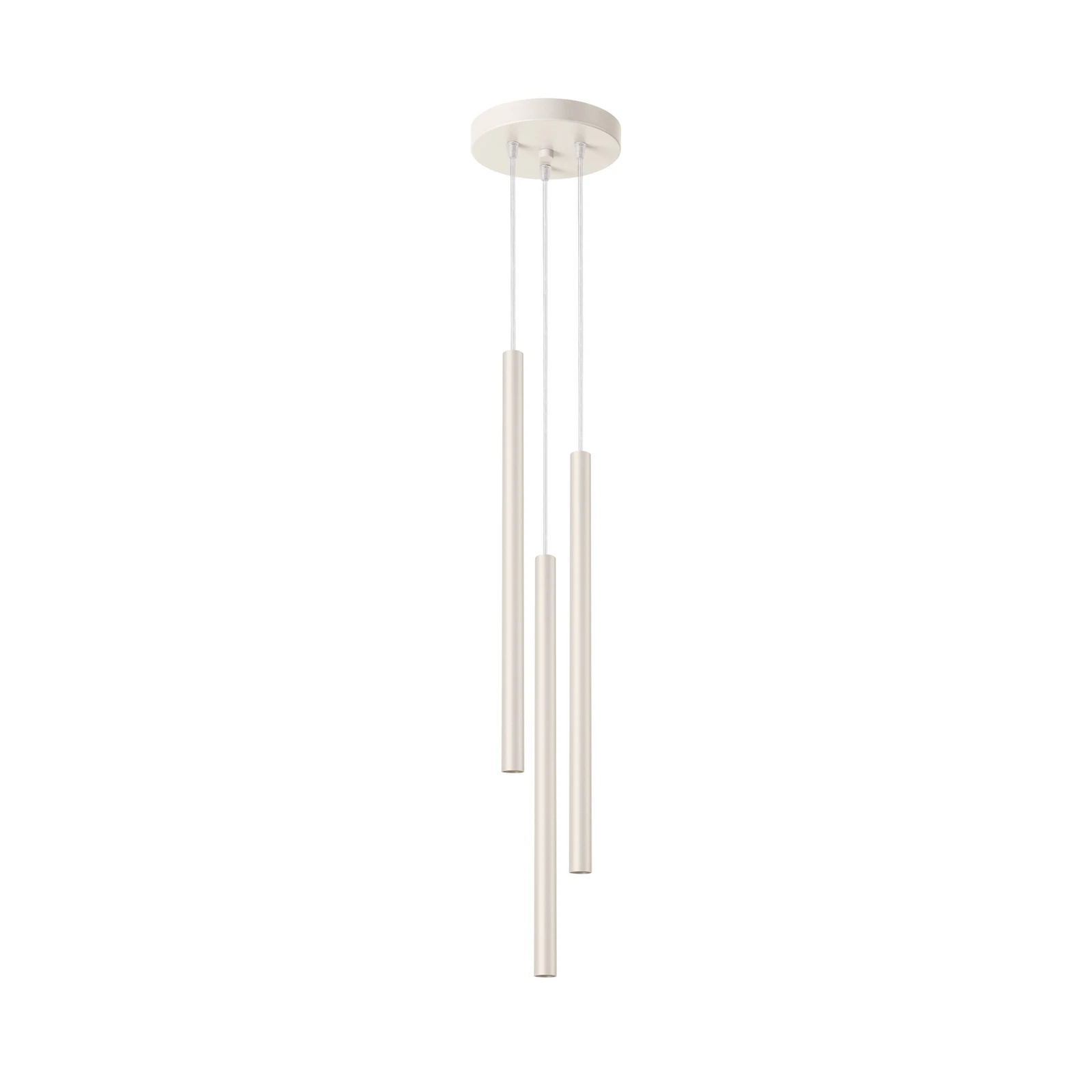 Hängelampe Pastelo, beige, Ø 19 cm, Stahl