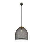 Monigo Candeeiro Suspenso Nickel/Wood - Lindby