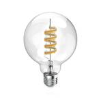 Hama Smart LED hehkulamppu E27 G95, WLAN, Matter, 4,9 W, RGBW