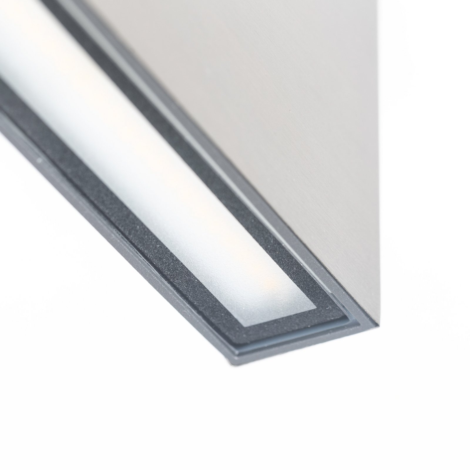 LED-seinalamp CMD 9071, 17 cm, roostevaba teras, üles/alla, IP54