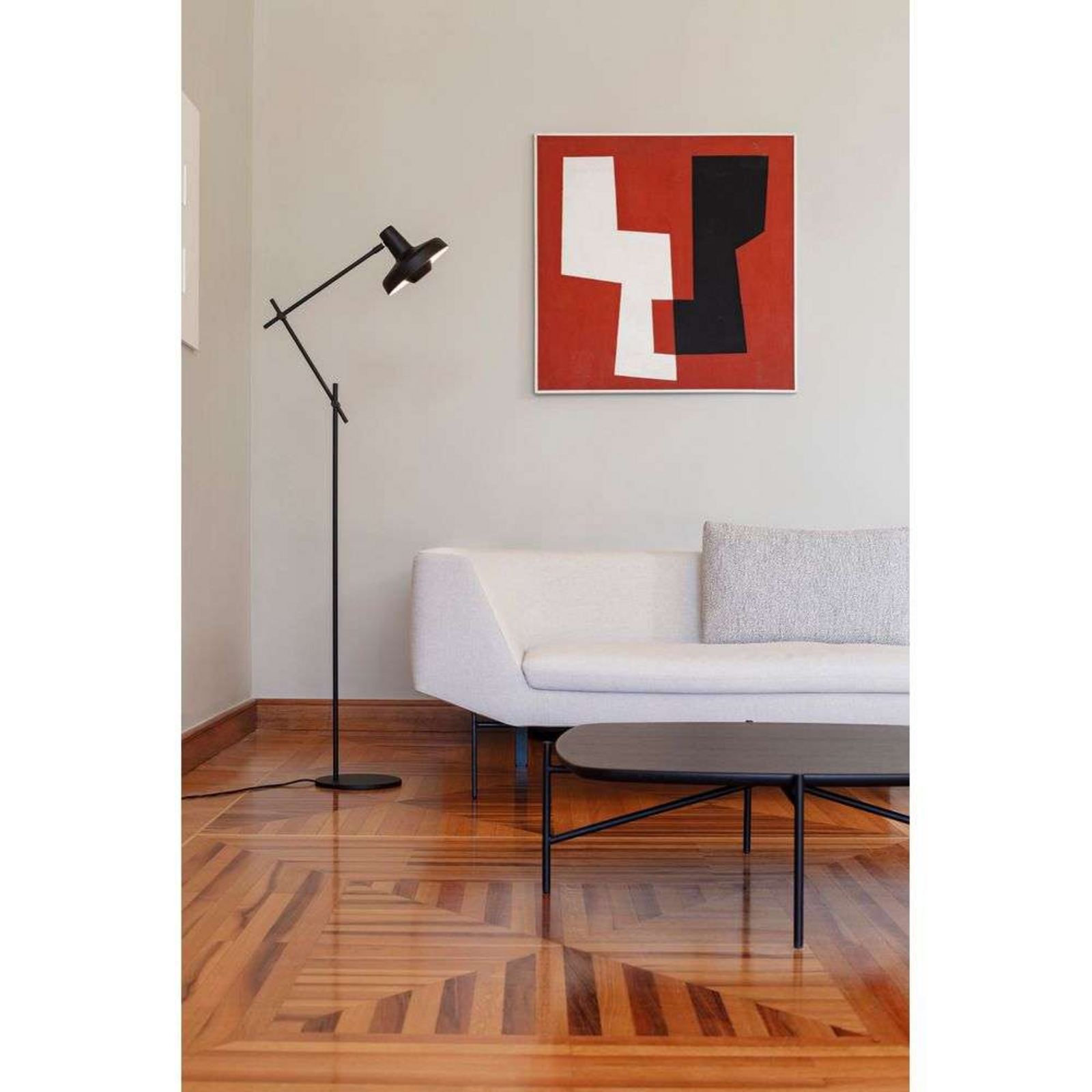 Arigato Floor Lamp Black - Grupa