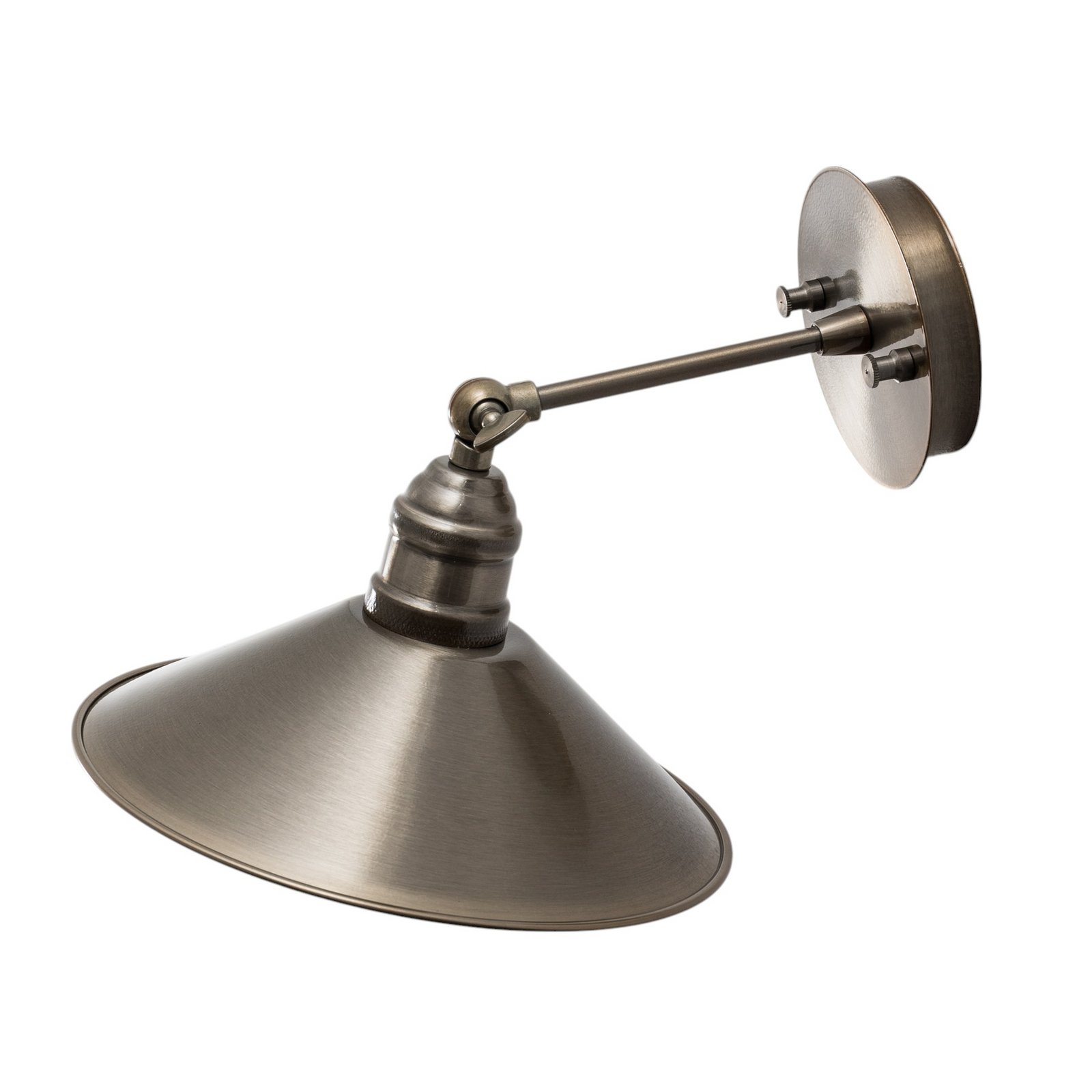 Fali lámpa Berceste N-664, arany antik, vas, Ø 24 cm