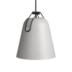 LEDS-C4 Lampada a sospensione Napa, Ø 28 cm, grigio