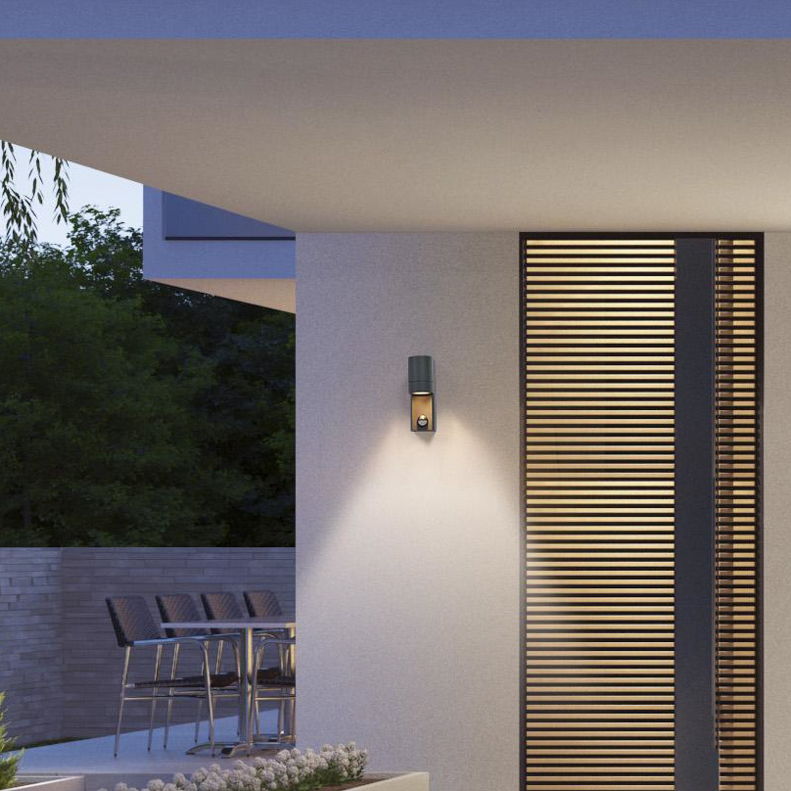 LEDVANCE Endura Classic Isidor GU10 sensor outdoor wall light