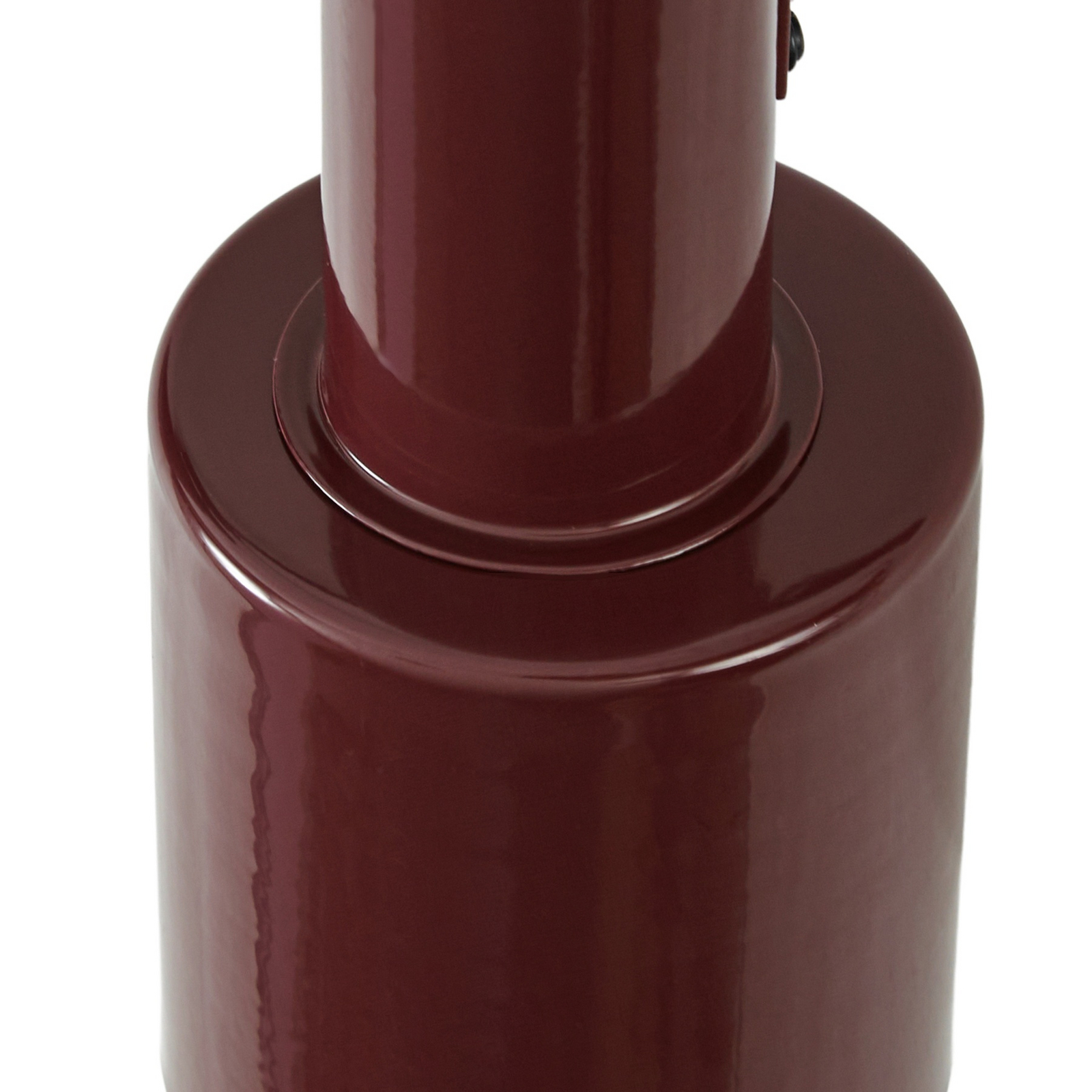 Spot pour plafond Lindby Ovelia, rouge foncé, 80 cm, à 4 lampes, E27