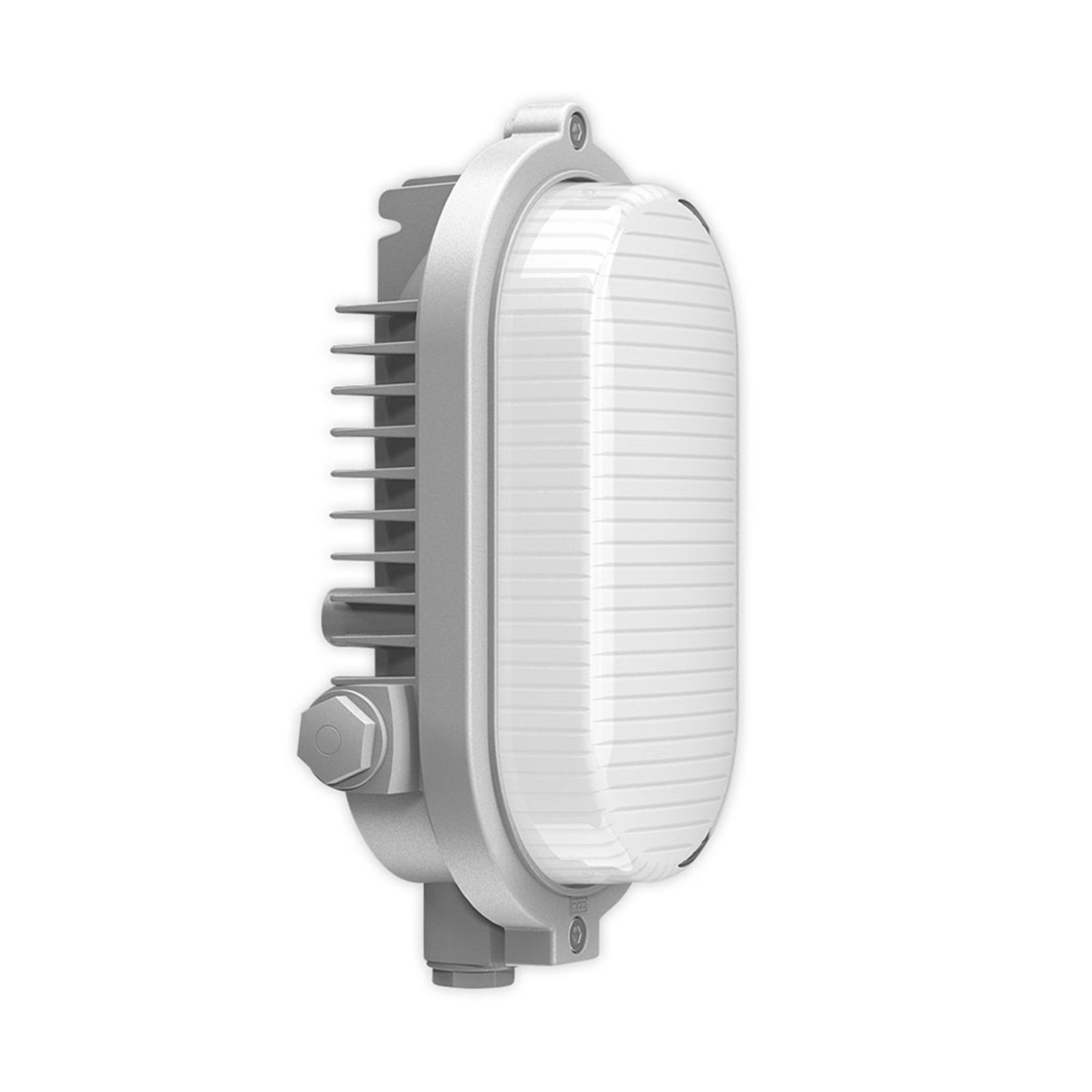 RZB Areno outdoor wall lamp IP66 silver/white 840