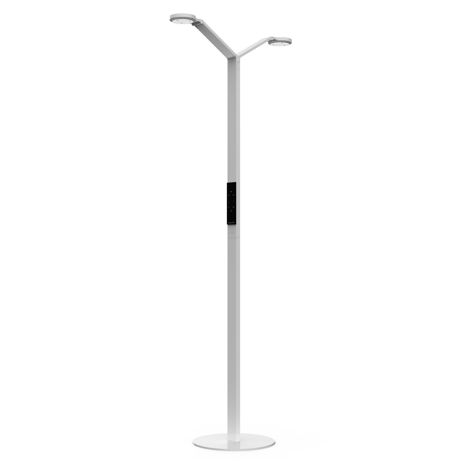 Luctra Floor Twin Radial LED-Stehleuchte steuerbar