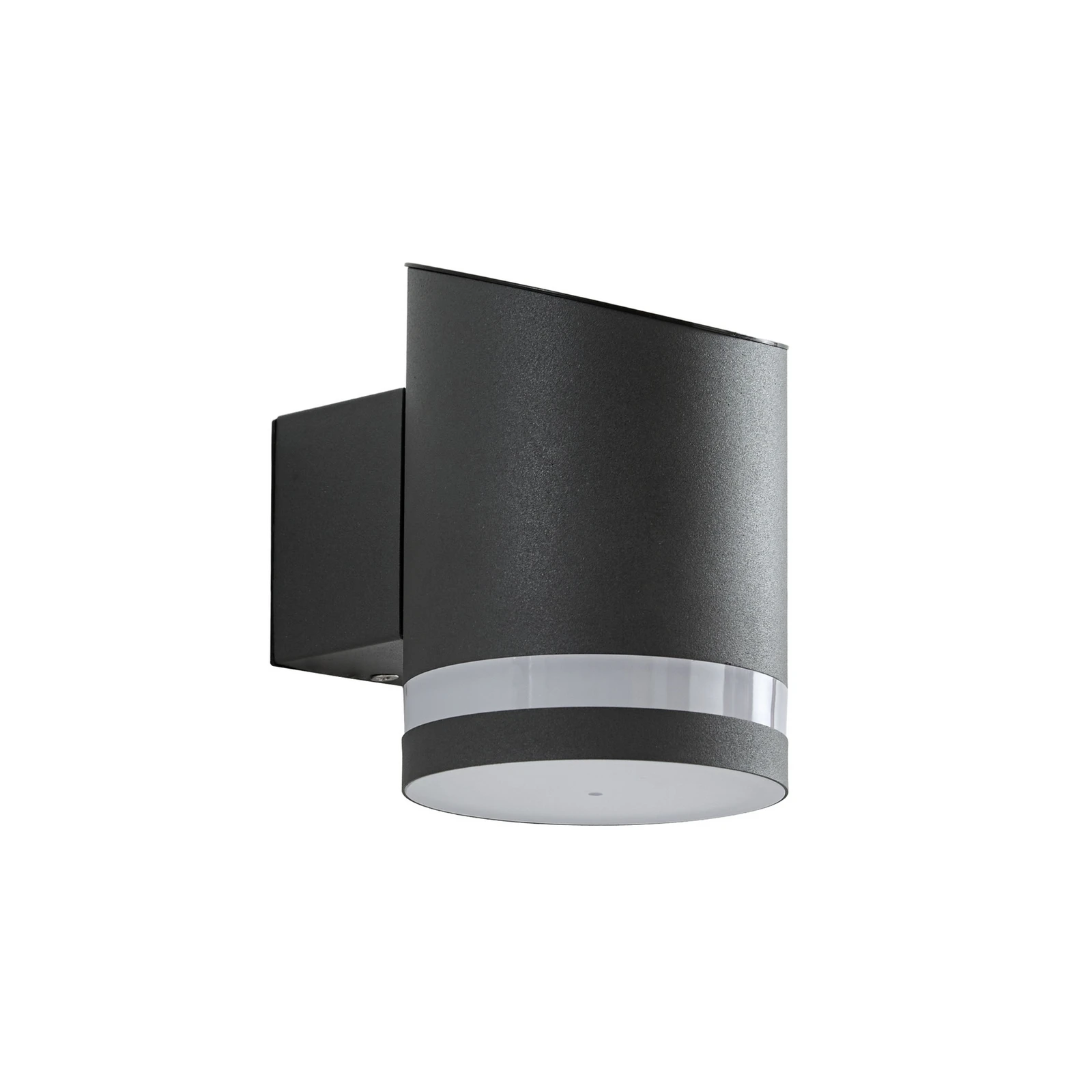 Lindby LED-Solar-Außenwandleuchte Bentlas, anthrazit, IP44