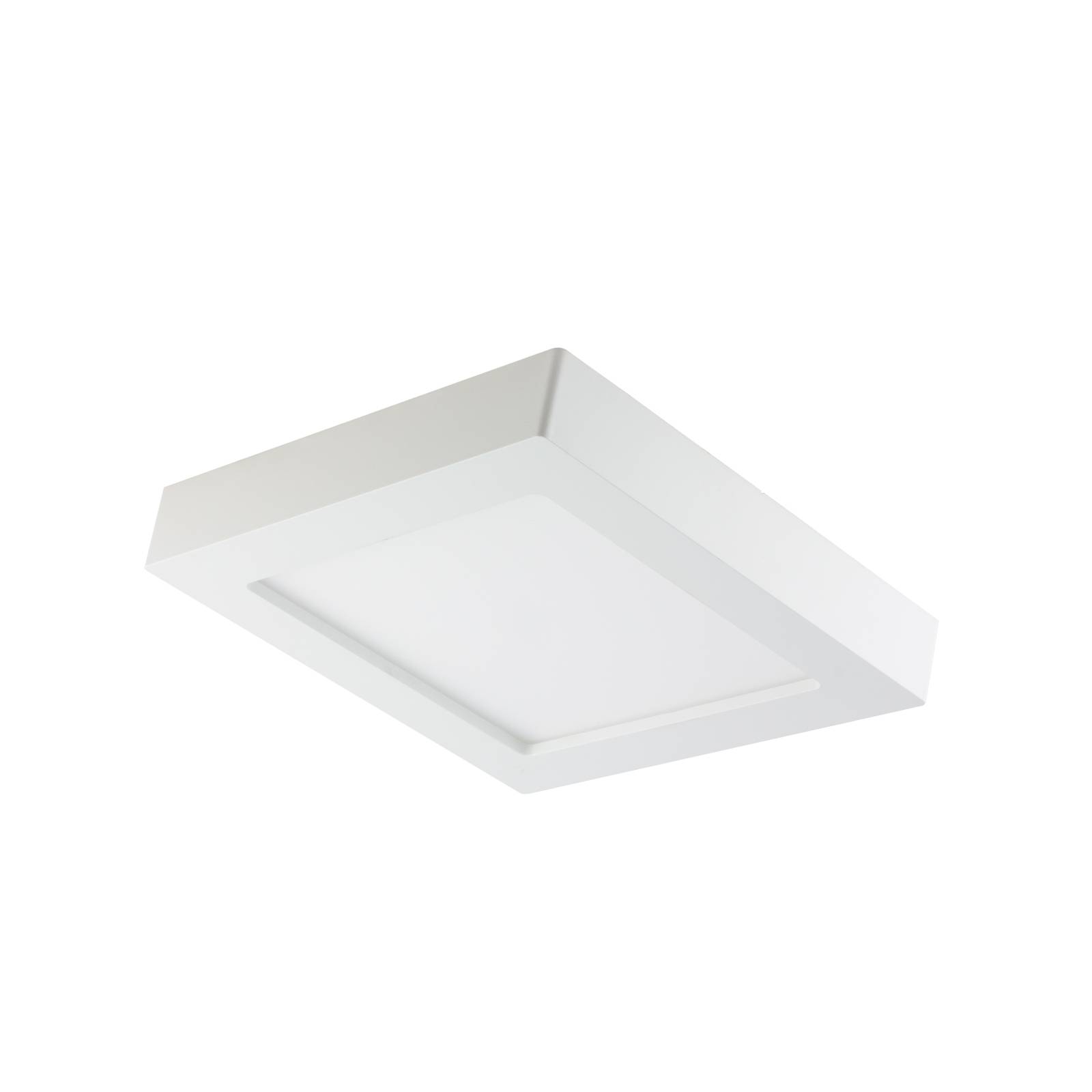 Prios Alette LED ceiling light, white, 17.2 cm