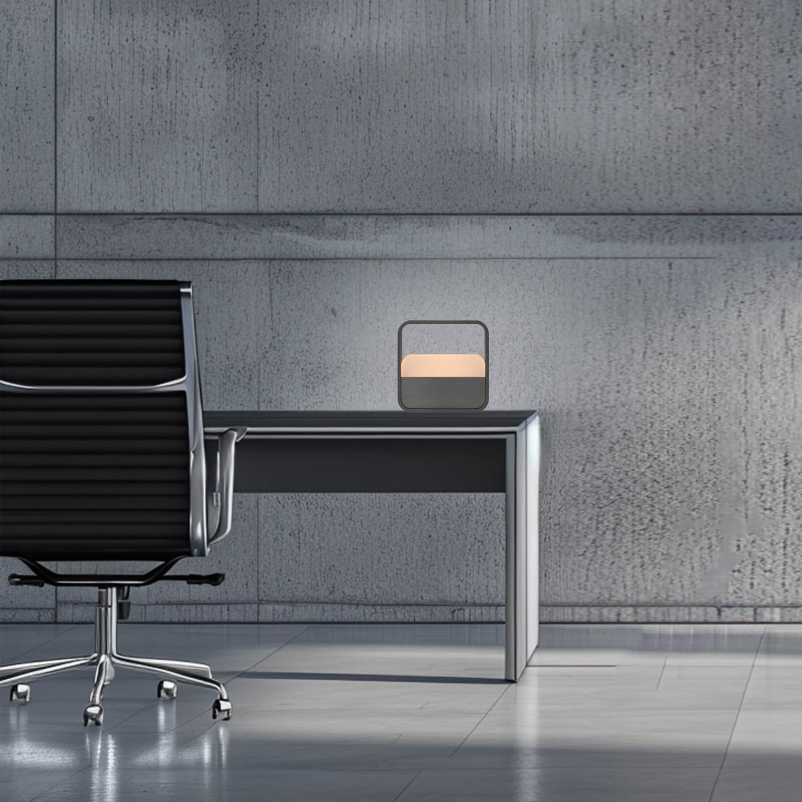 Lampe à poser LED rechargeable Go, grise, en aluminium - PURE Lampe à poser LED rechargeable Go, grise, en aluminium - PURE