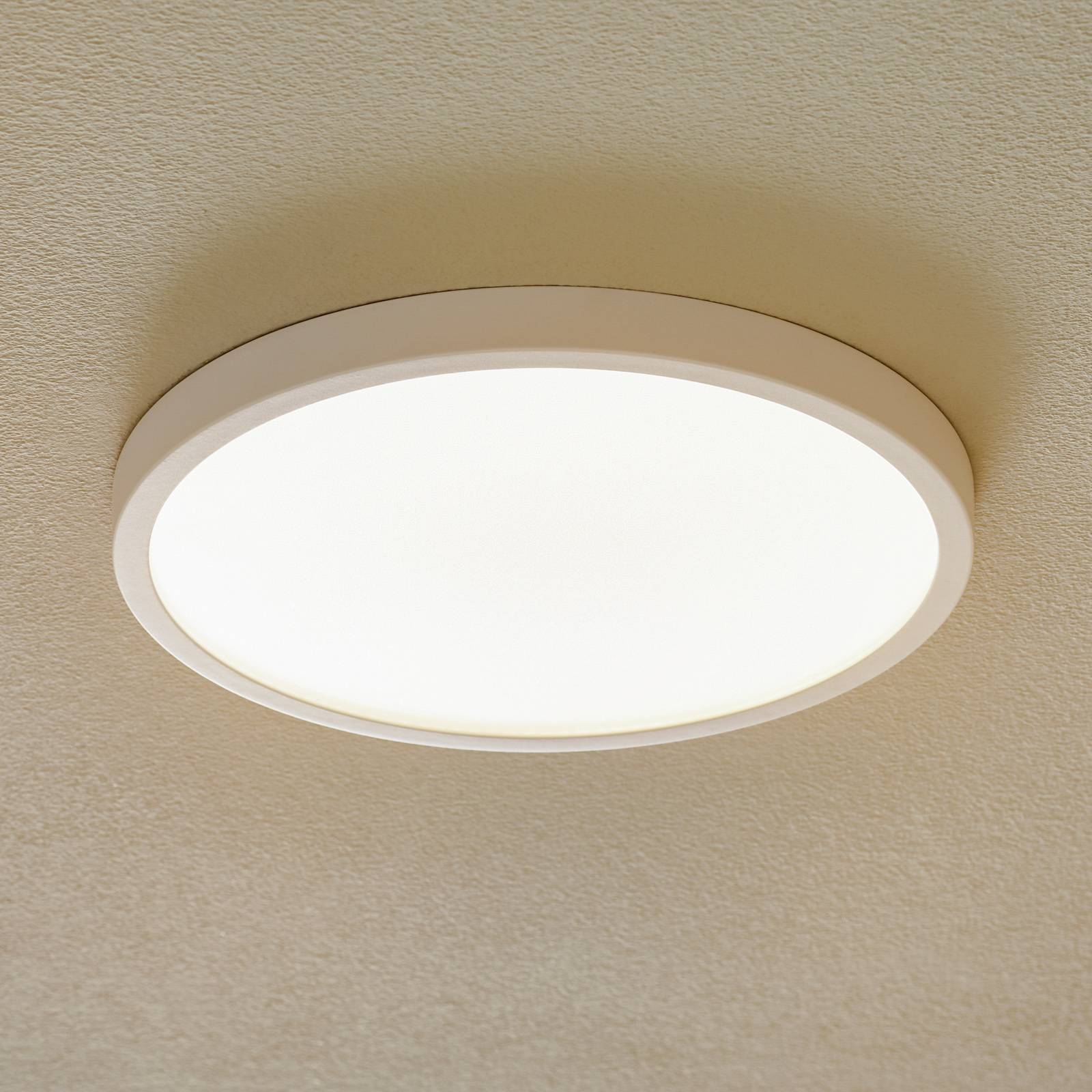 E-shop Stropné LED svietidlo Vika, okrúhle, biele, Ø 30cm