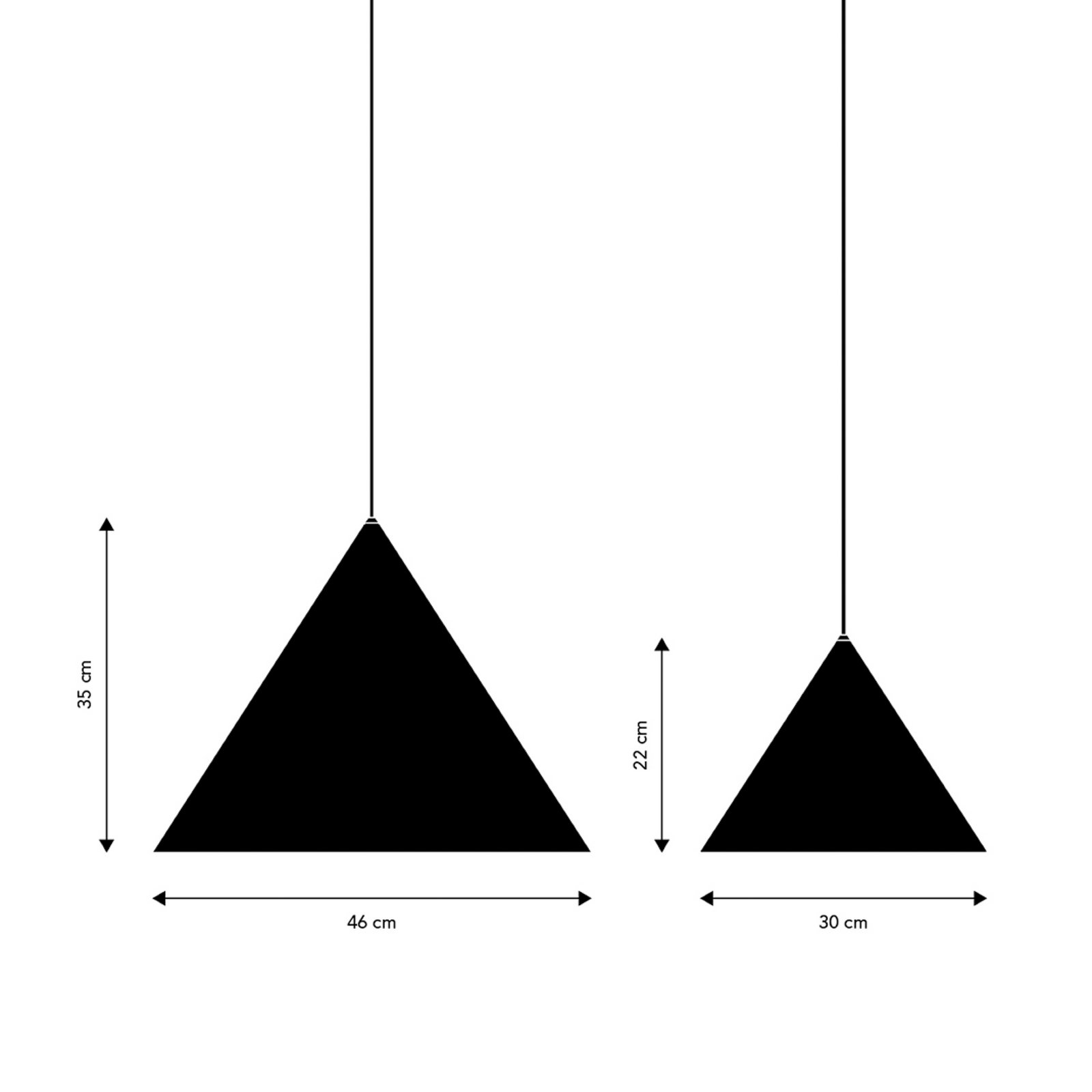 FRANDSEN suspension Benjamin, Ø 46 cm, aluminium brossé, E27