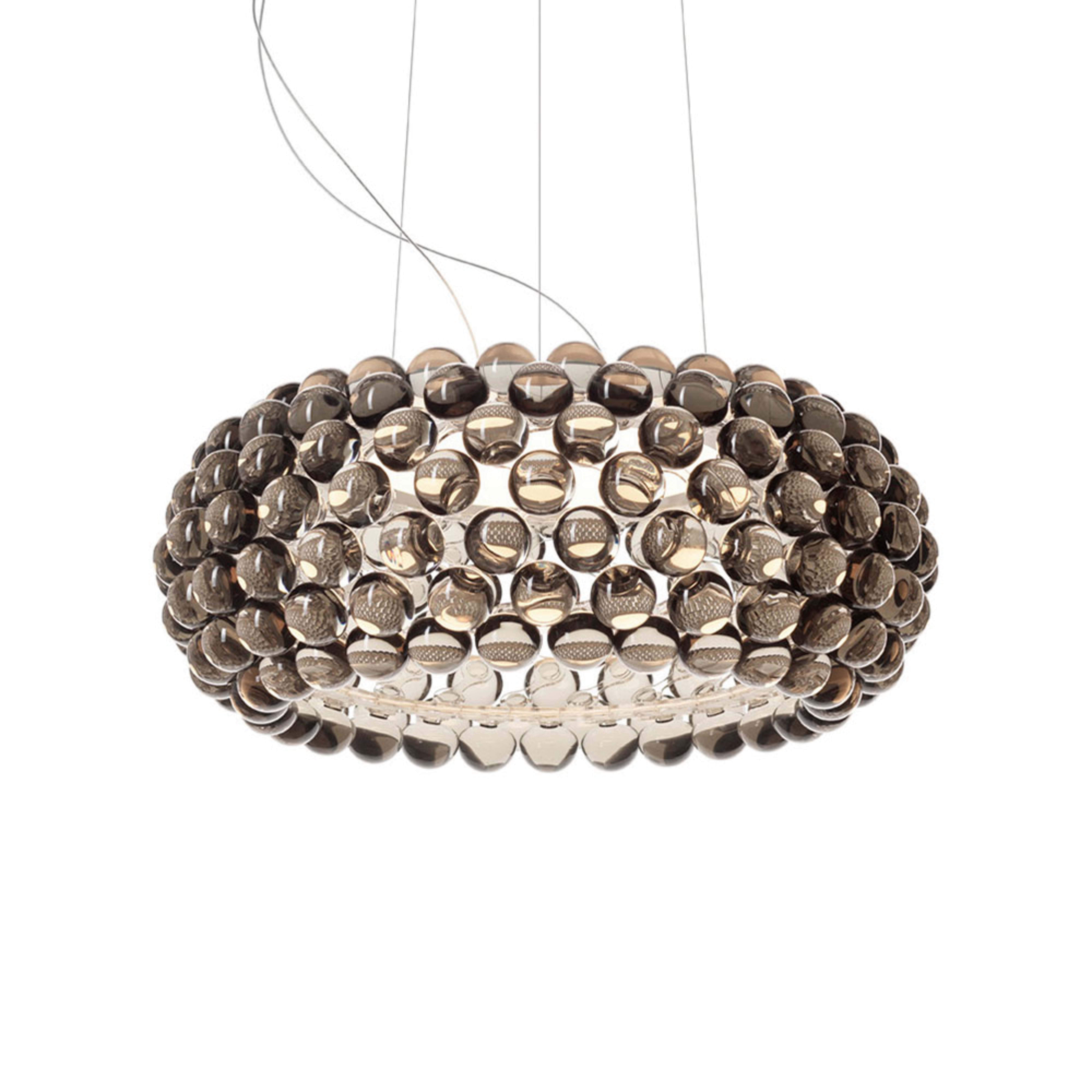 Caboche Plus media MyLight 2.700K cinza - Foscarini
