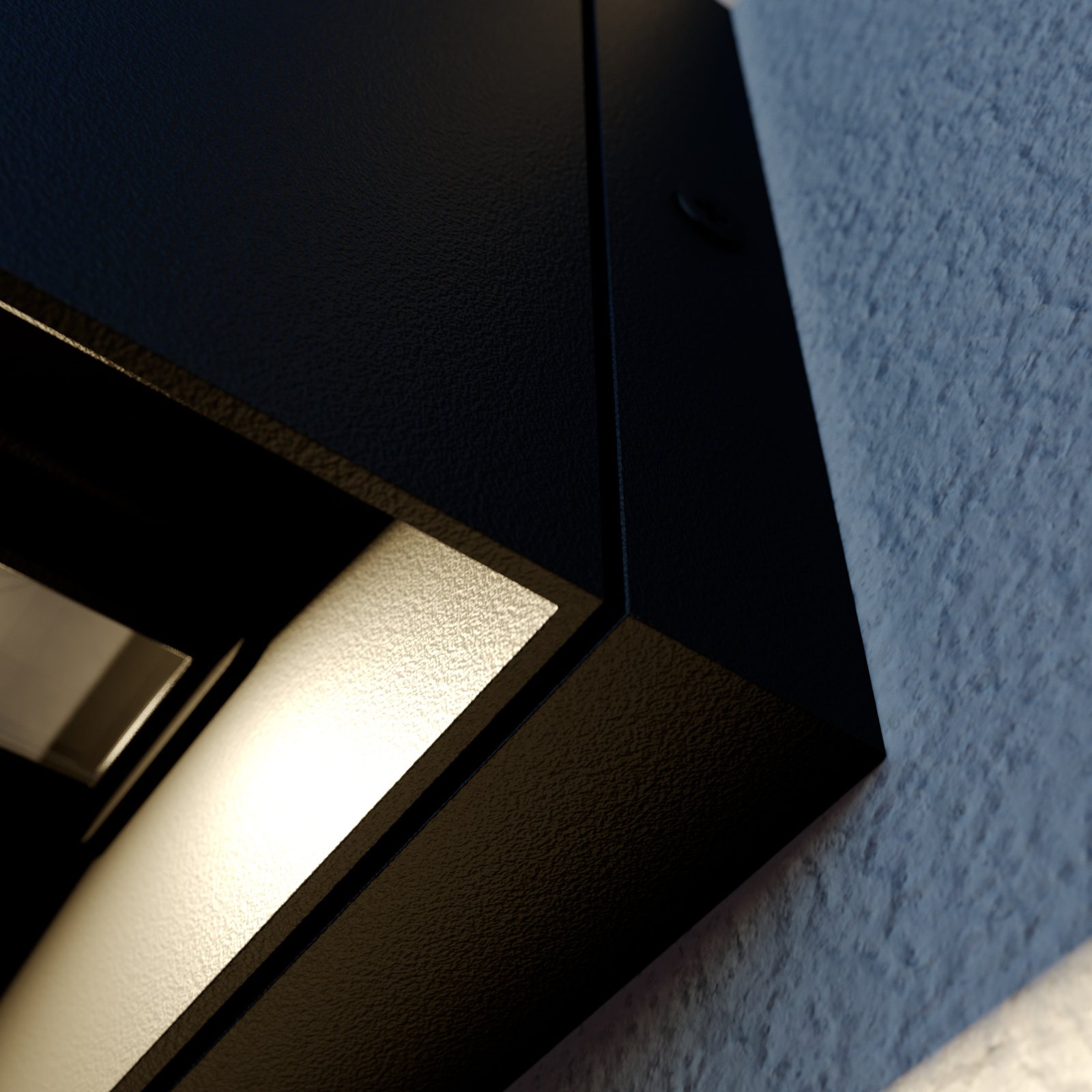 Glyn LED Applique Murale d'Extérieur Black - Lindby