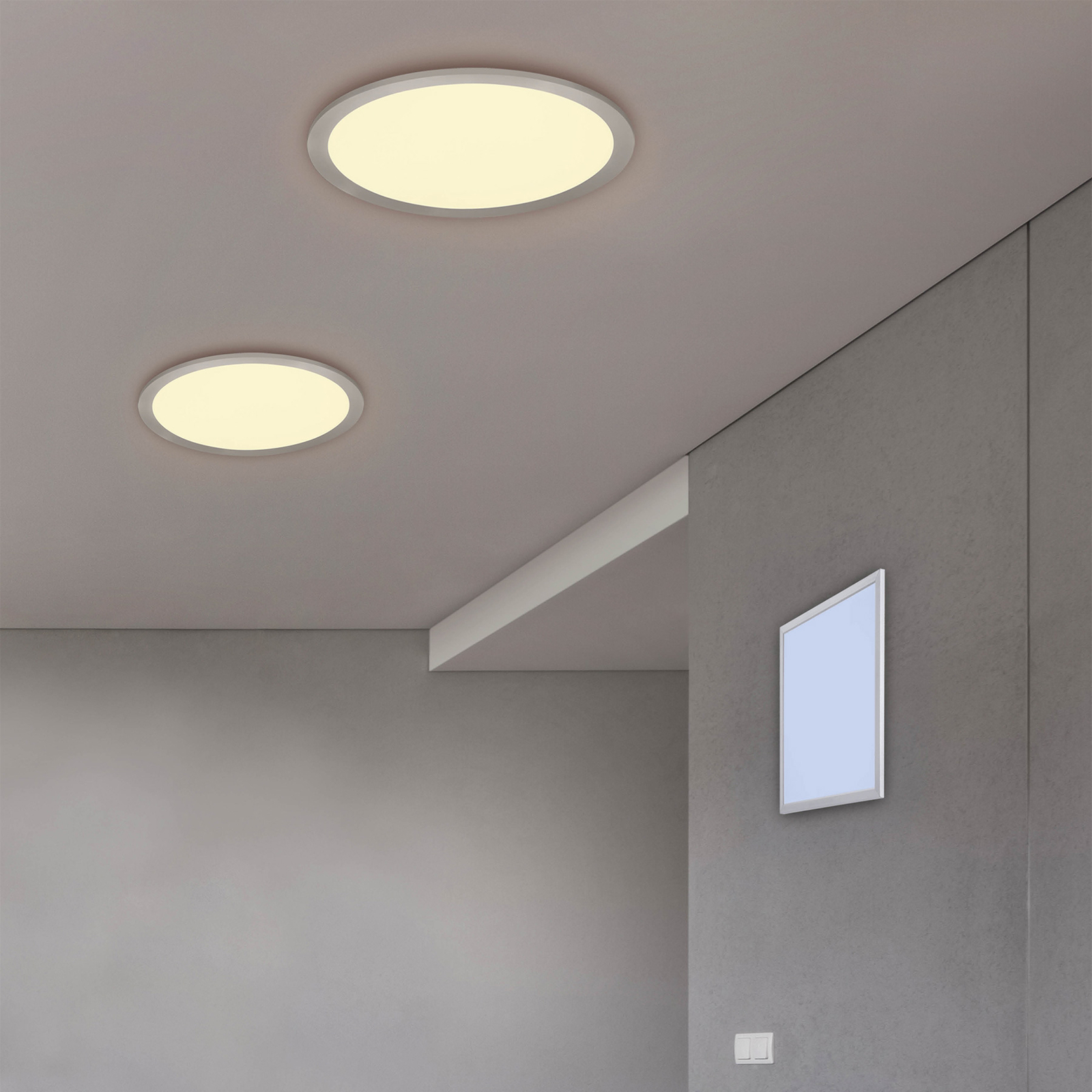 LED ceiling light Alima, CCT, WiZ, Ø 30 cm