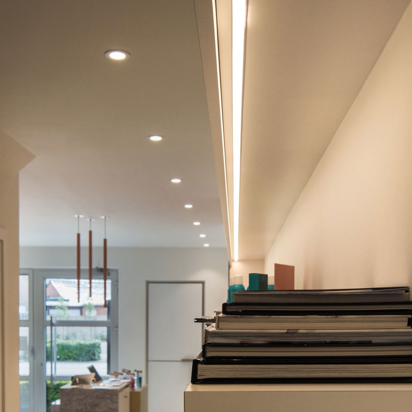 SLV New Tria 1 Set LED-Einbauspot rund