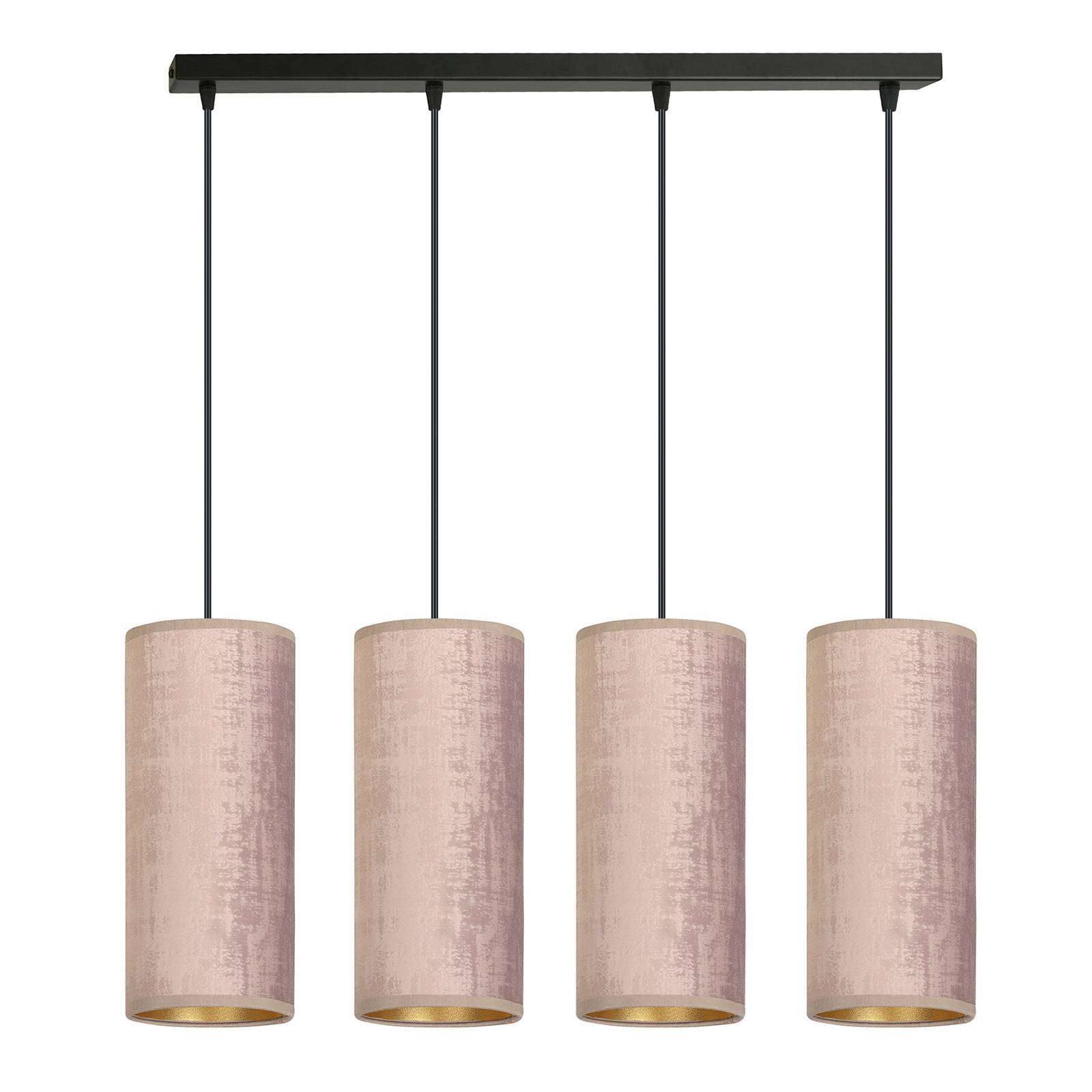 Euluna Pendant Light - Living / Dining Room - Hanging Light - dimmable - Pink