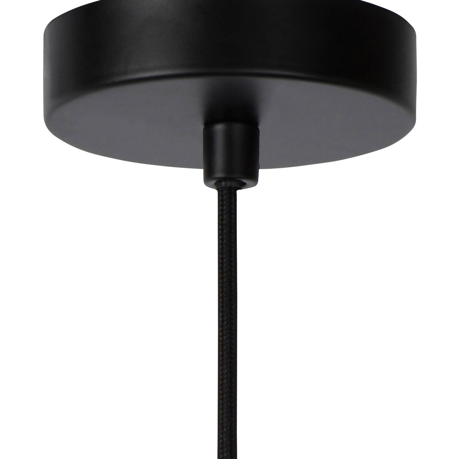 Lampa wisząca Julius, 1-punktowa, dymny szary, Ø 28 cm