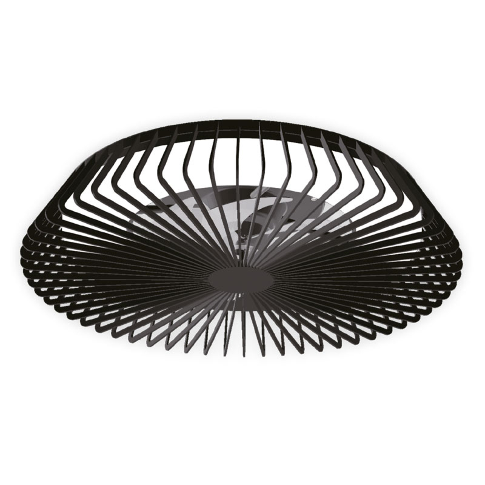 Smart LED plafondventilator Himalaya zwart DC, stil - Mantra Smart LED plafondventilator Himalaya zwart DC, stil - Mantra