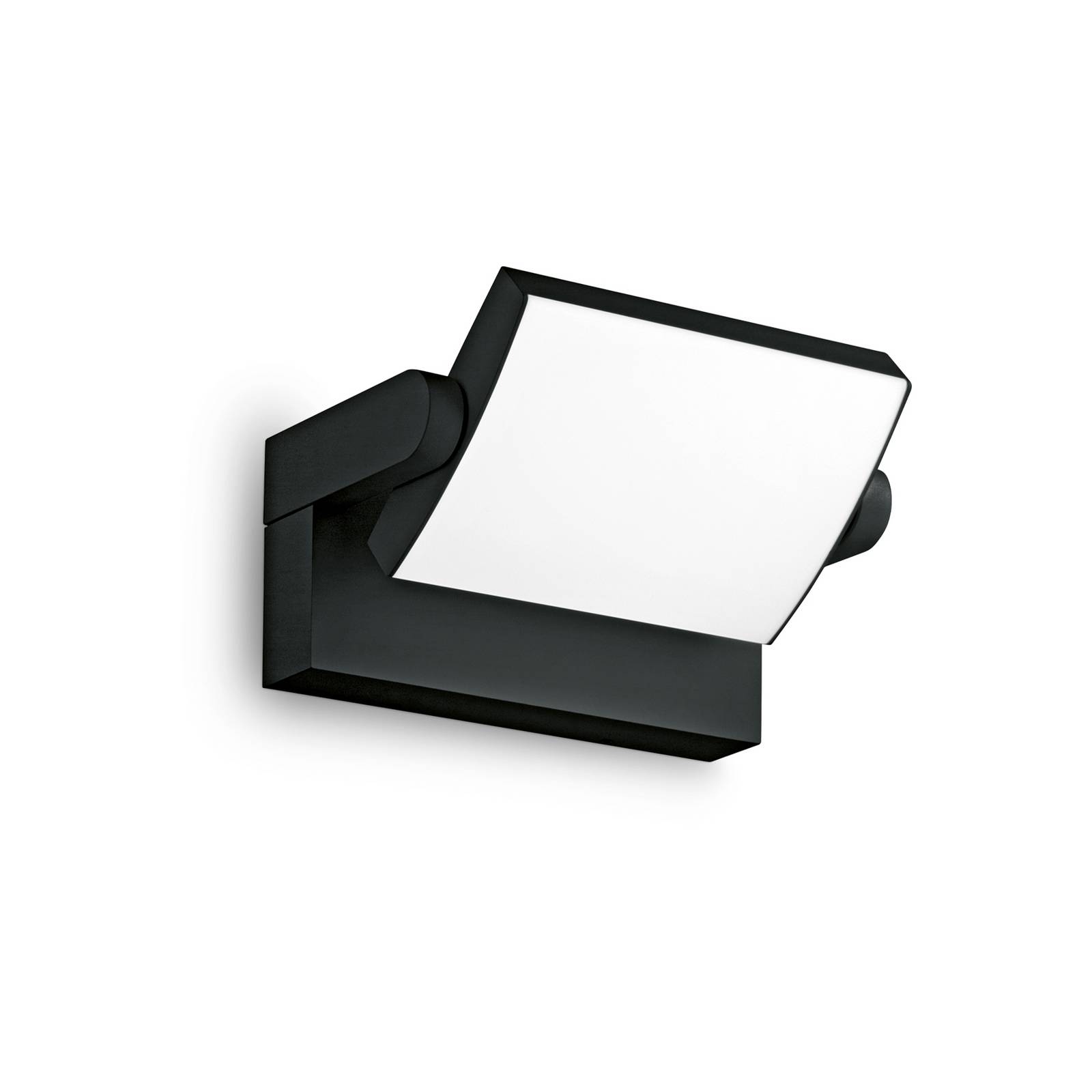 Ideal Lux Kinkiet zewnętrzny LED Swipe, czarny, IP54, 3000 K