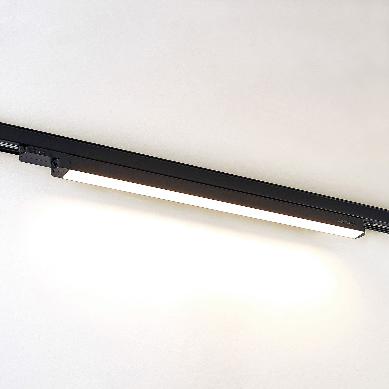 Arcchio Harlow lampada LED nera 69cm 3.000K