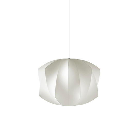 Lampada a sospensione Nelson Propeller Bubble M, bianca - Herman Miller