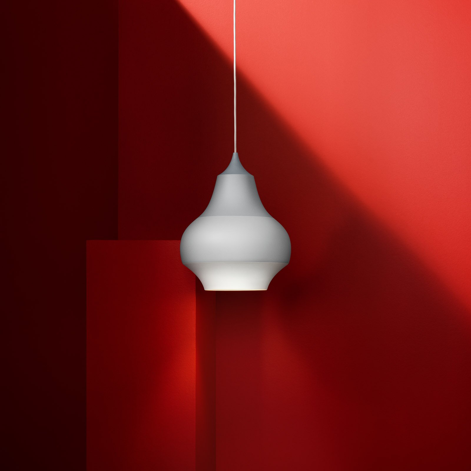 Louis Poulsen Cirque - grey hanging light, 22 cm