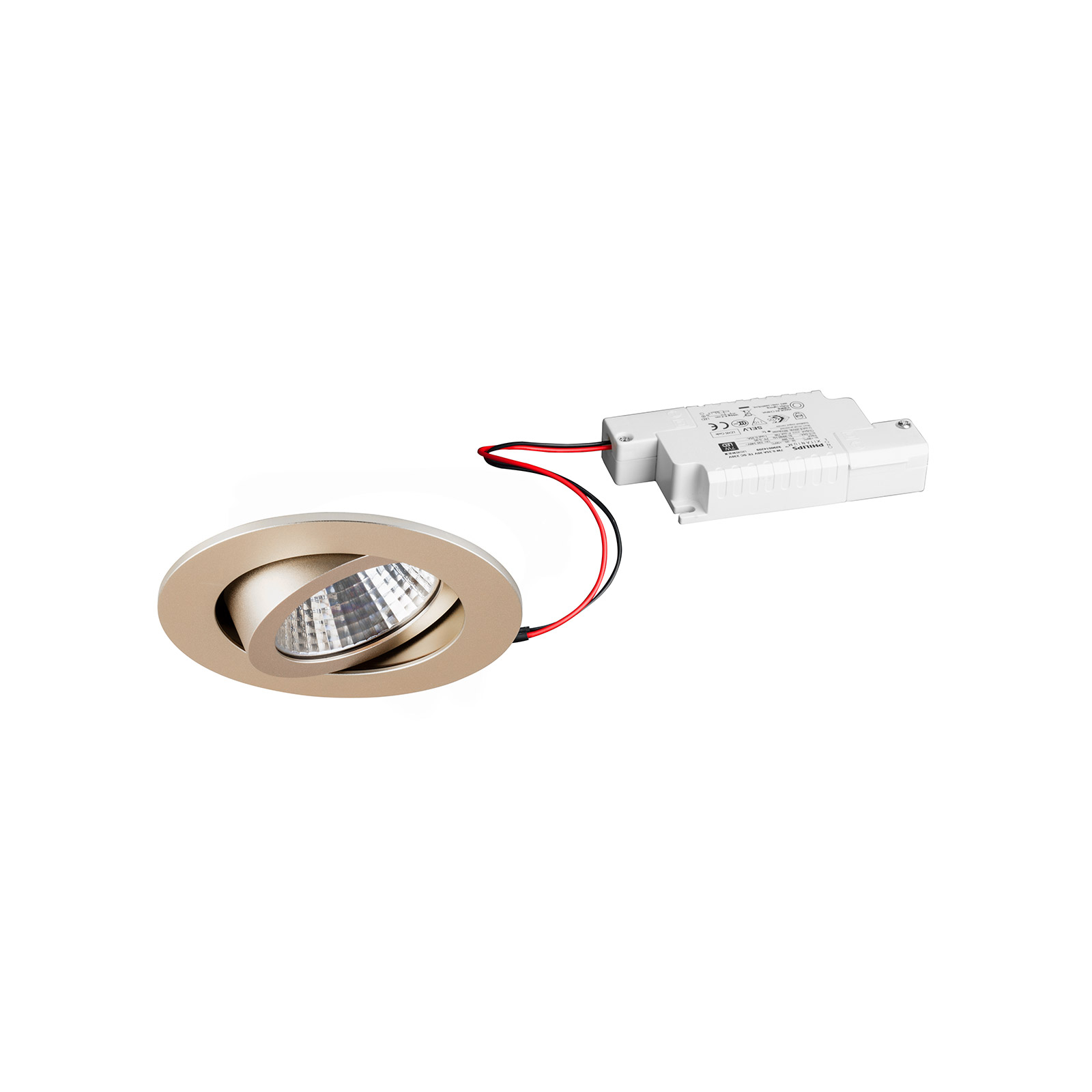 BRUMBERG LED-Einbaustrahler IP65 rund dimmbar