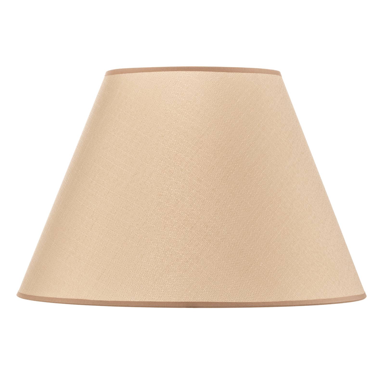 Lampenschirm Sofia Höhe 31 cm, veroni beige günstig online kaufen