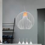 Modo Luce lampshade for Icaro Ball, cotton, orange