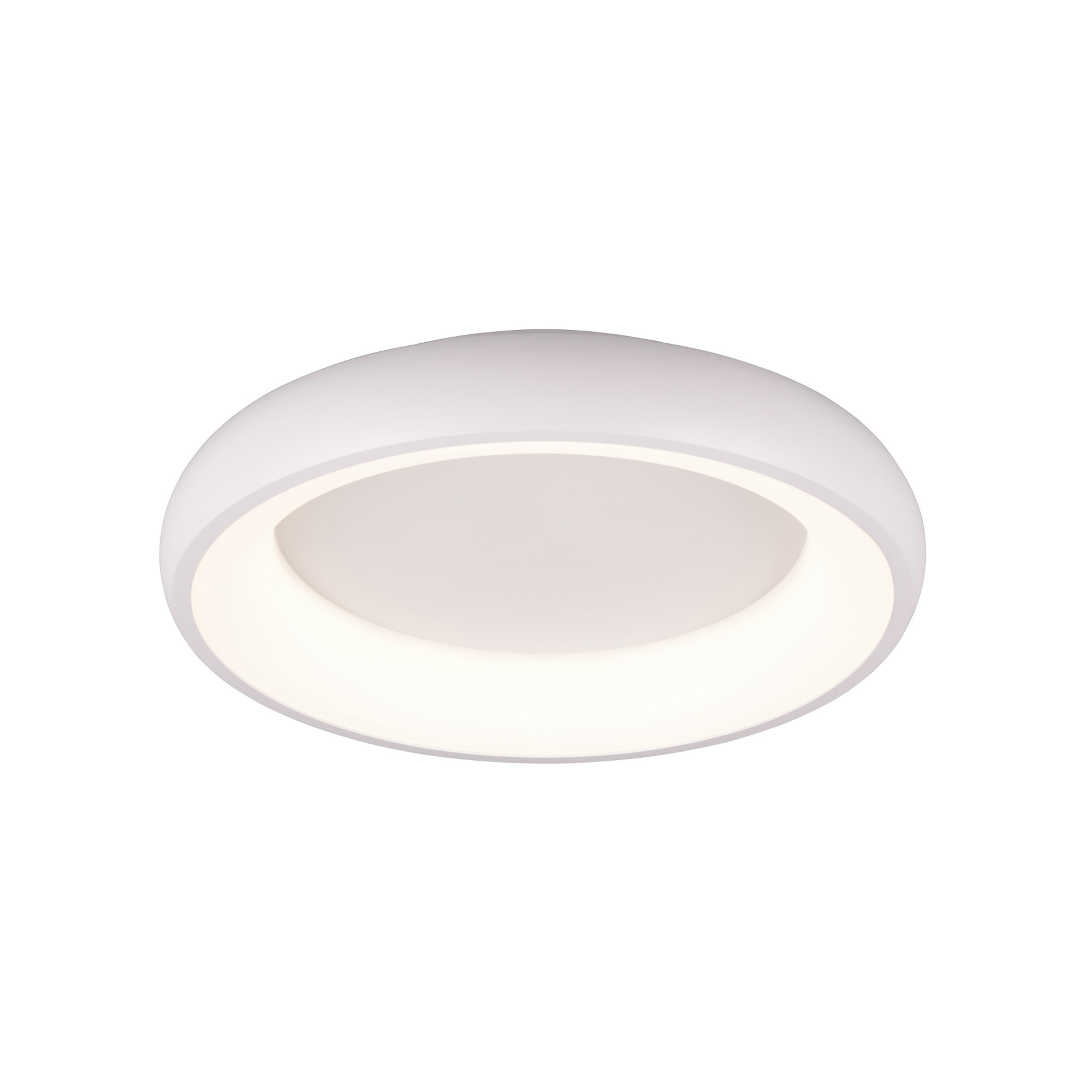LED laevalgusti Cardona, Ø 46,5 cm, matt valge, metall, CCT