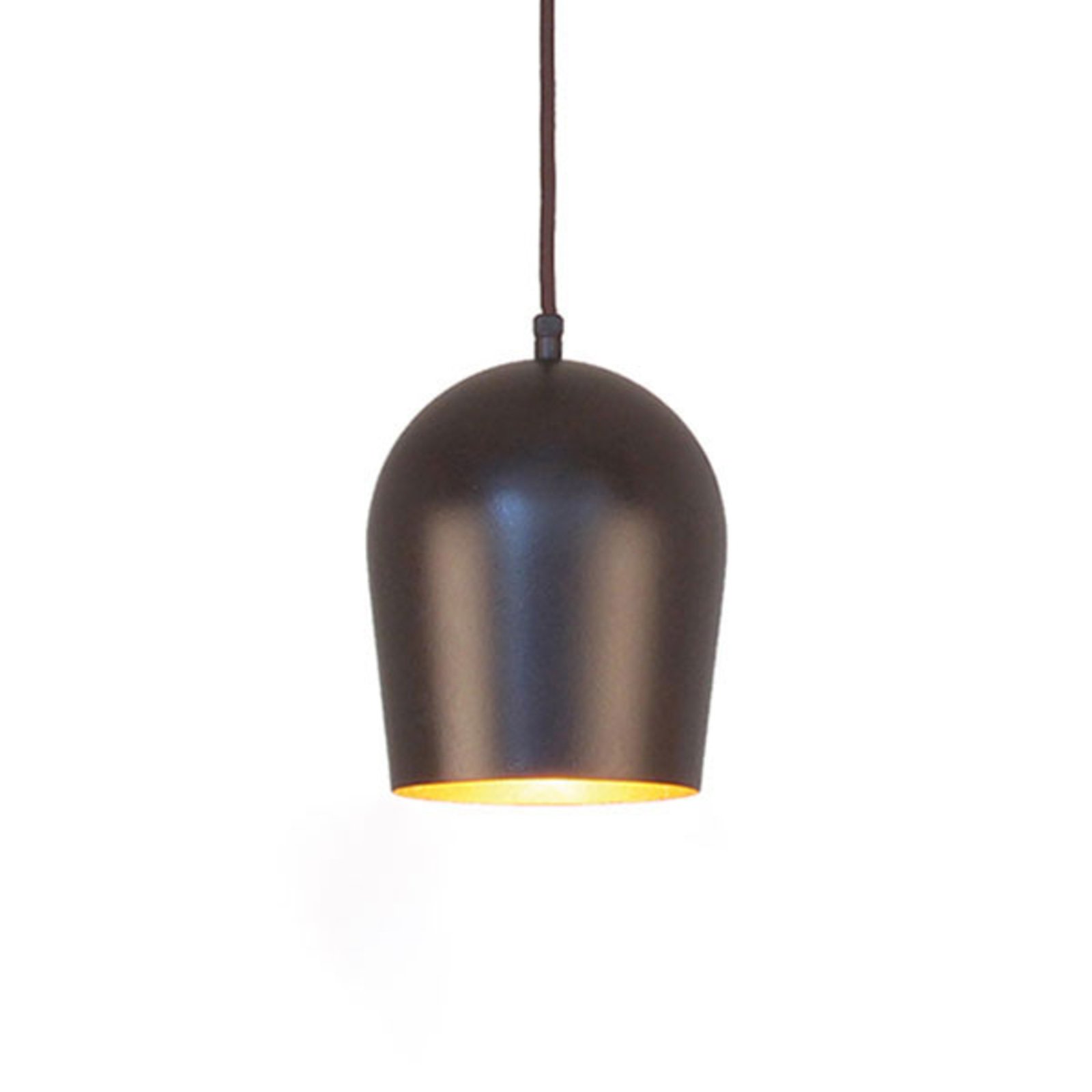 Menzel Solo Glo12 lampa wisząca brązowo-czarna