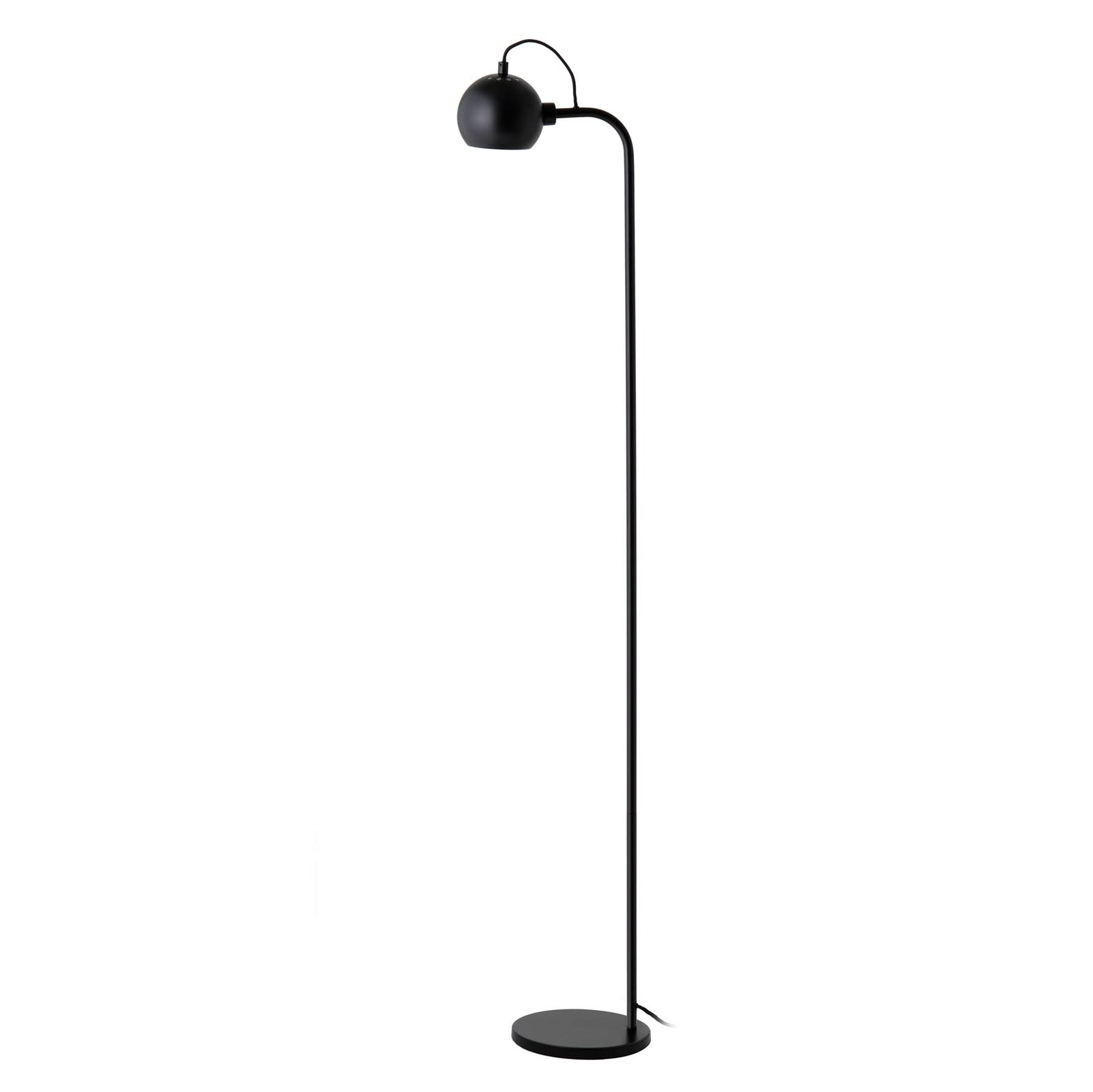 FRANDSEN Ball Single floor lamp, black