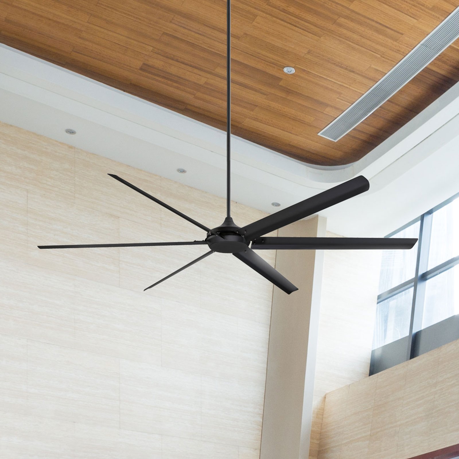 Westinghouse Widespan ceiling fan, black
