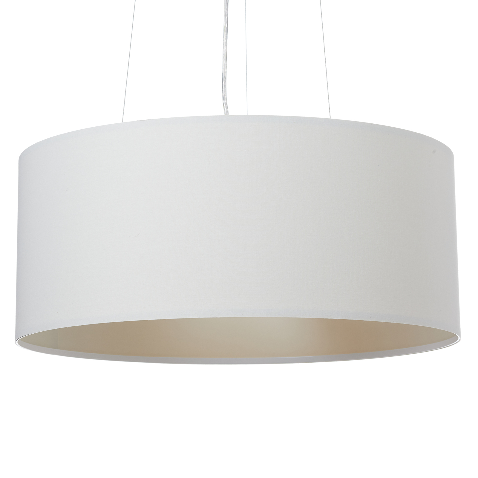 Lucande Patrik Textil-Hängeleuchte Ø53cm